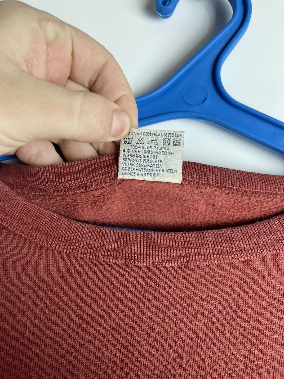 Levi's × Levi's Vintage Clothing Vintage LEVIS 1850s STRAUSS & CO San Francisco Sweatshirt Size US L / EU 52-54 / 3 - 6 Thumbnail