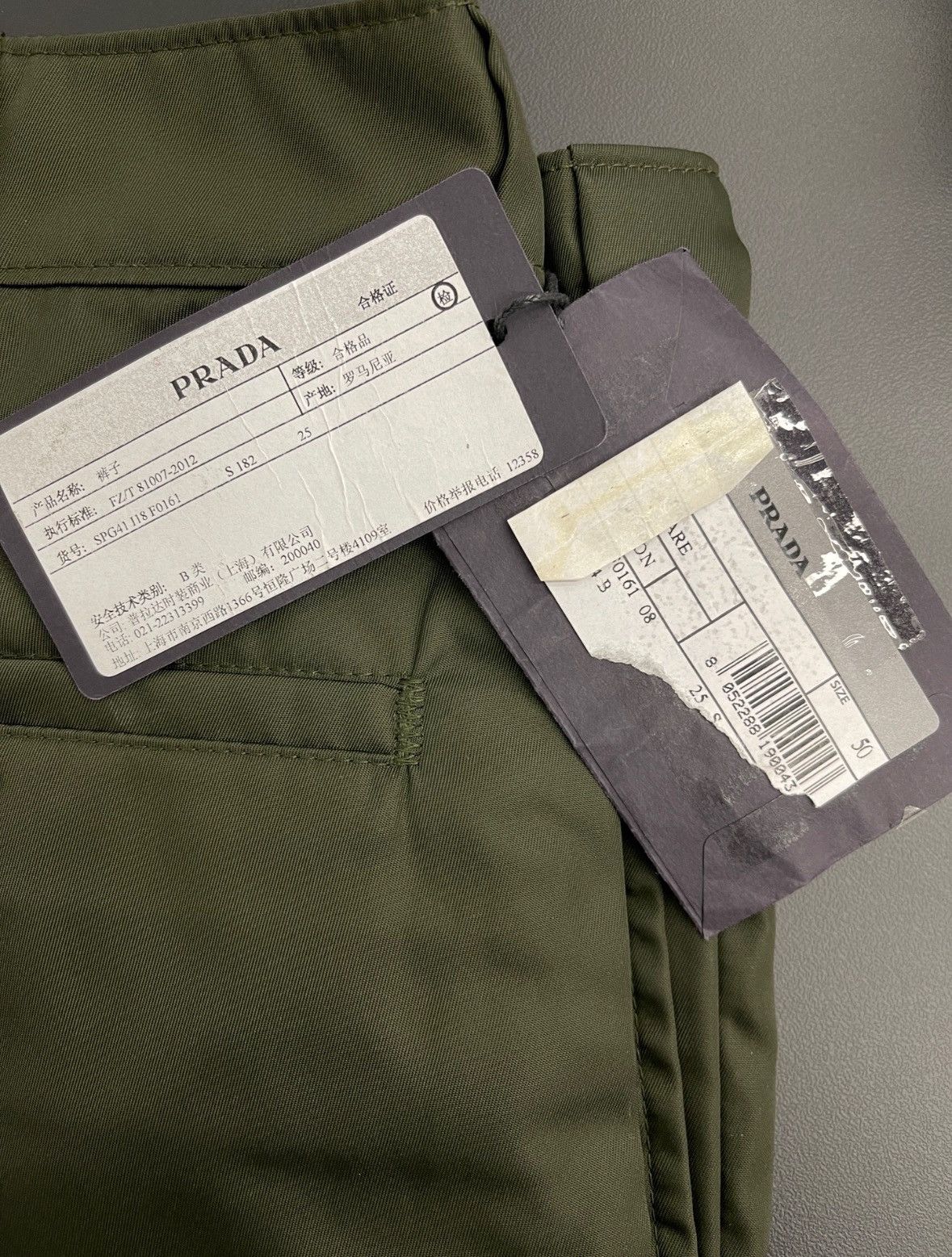 Prada Prada nylon trousers Size US 34 / EU 50 - 4 Thumbnail