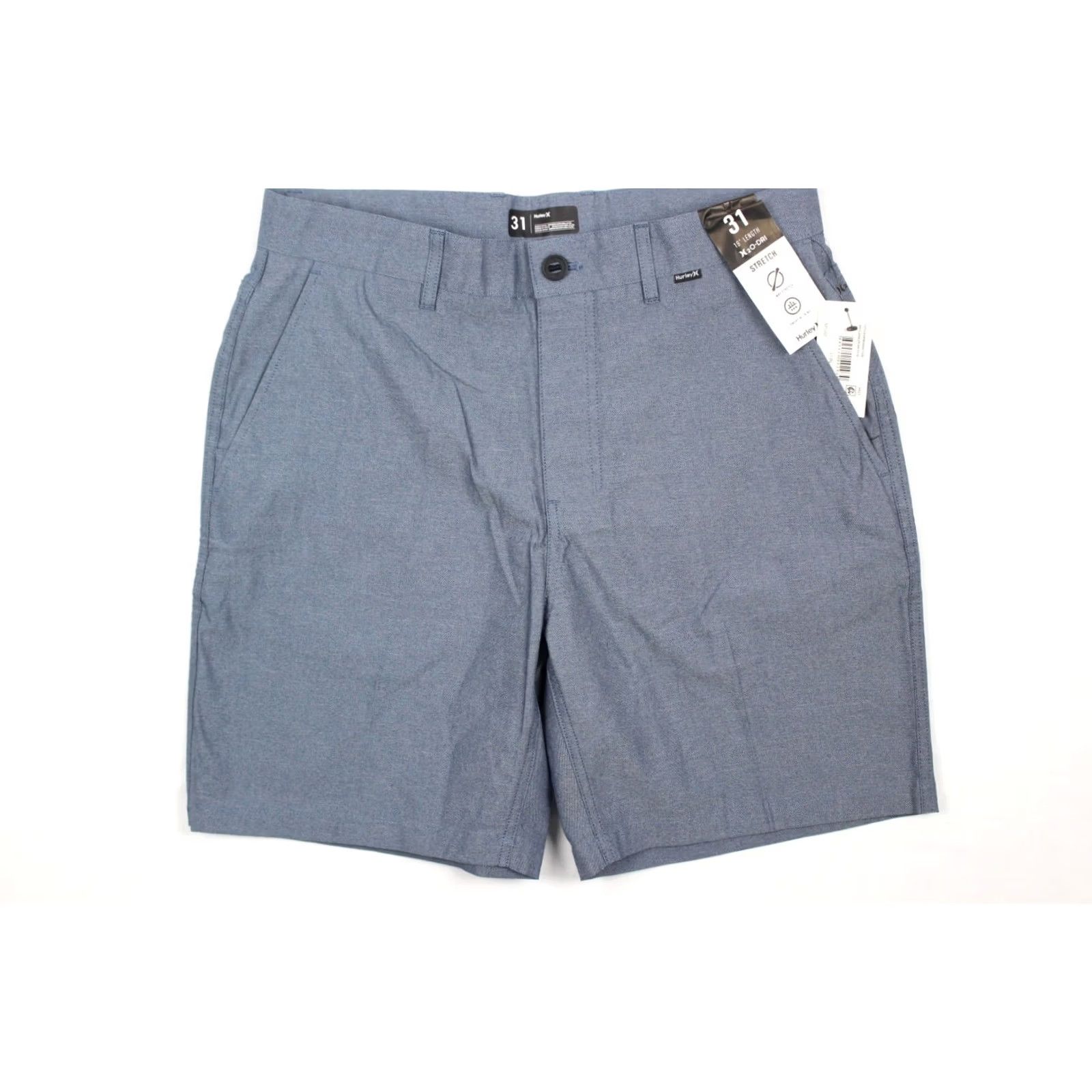 Hurley Hurley Men's H2O-DRI Vapor Chino Shorts 31 x 7" Inseam Medium Blue Size US 31 - 5 Thumbnail