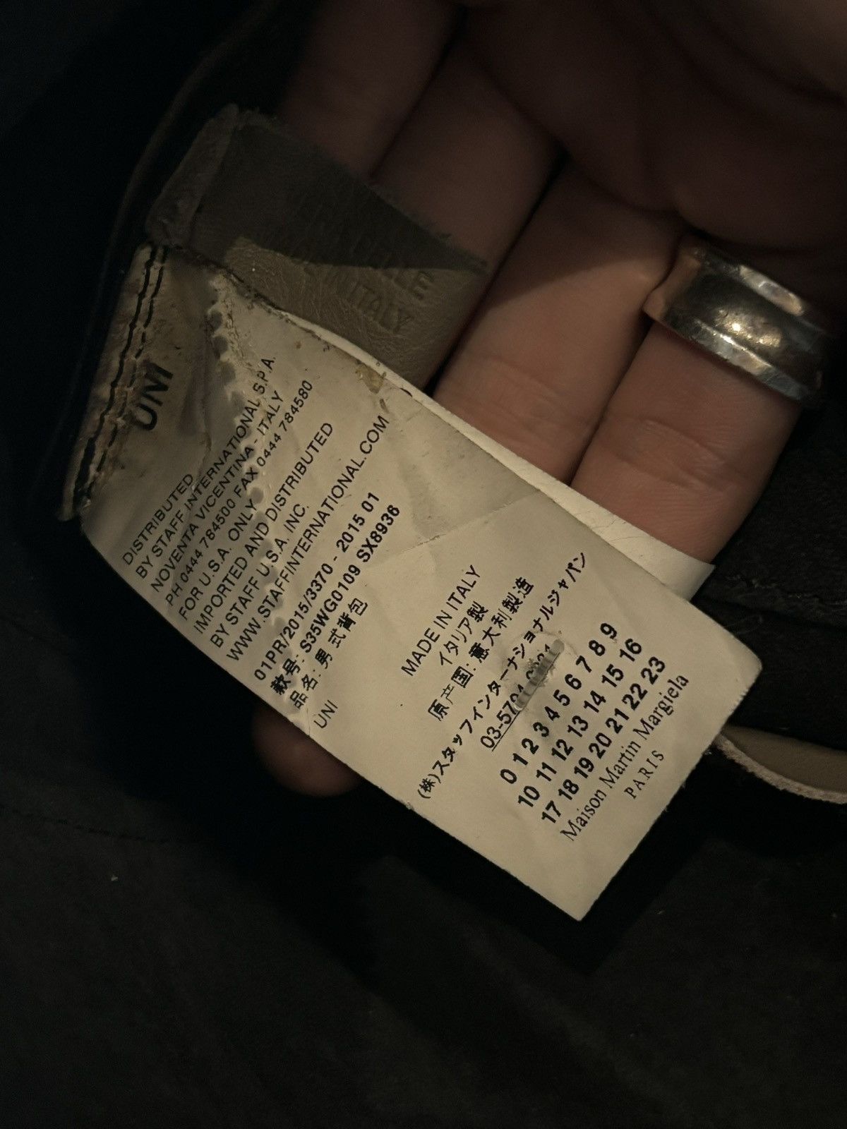Maison Margiela Maison Martin Margiela | Extended-Zipper Messenger Bag Size ONE SIZE - 9 Thumbnail