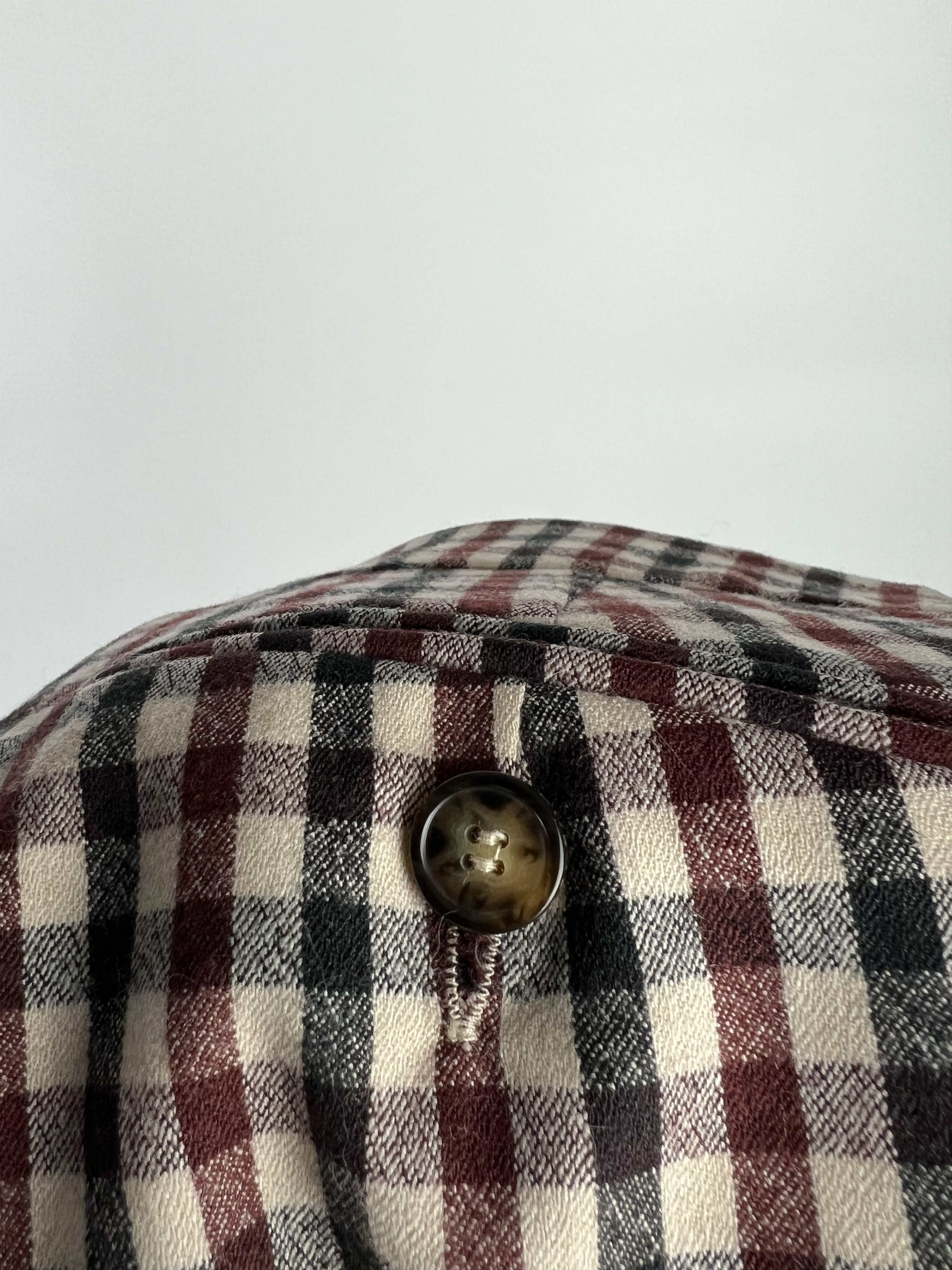Max Mara Max Mara Weekend Plaid Cigarette Stretch Wool Pants US14 Size 36" / US 14 / IT 50 - 6 Thumbnail