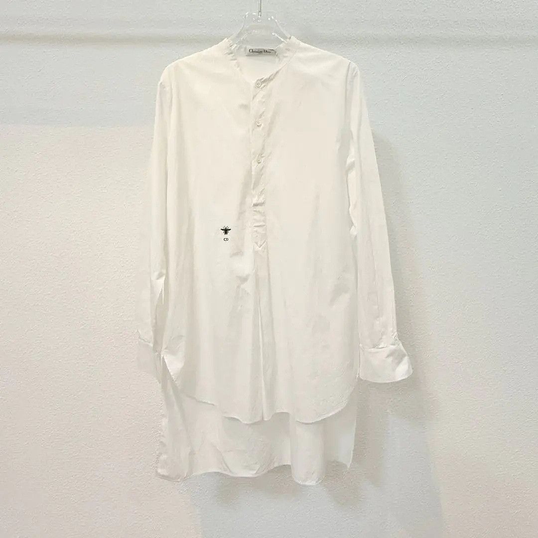 Dior Dior Bee Embroidery Button Up Shirt Size 42 Size M / US 6-8 / IT 42-44 - 1 Thumbnail