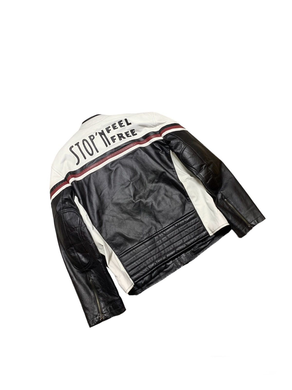 Other Vintage Racing Leather Jacket Size US XL / EU 56 / 4 - 5 Thumbnail