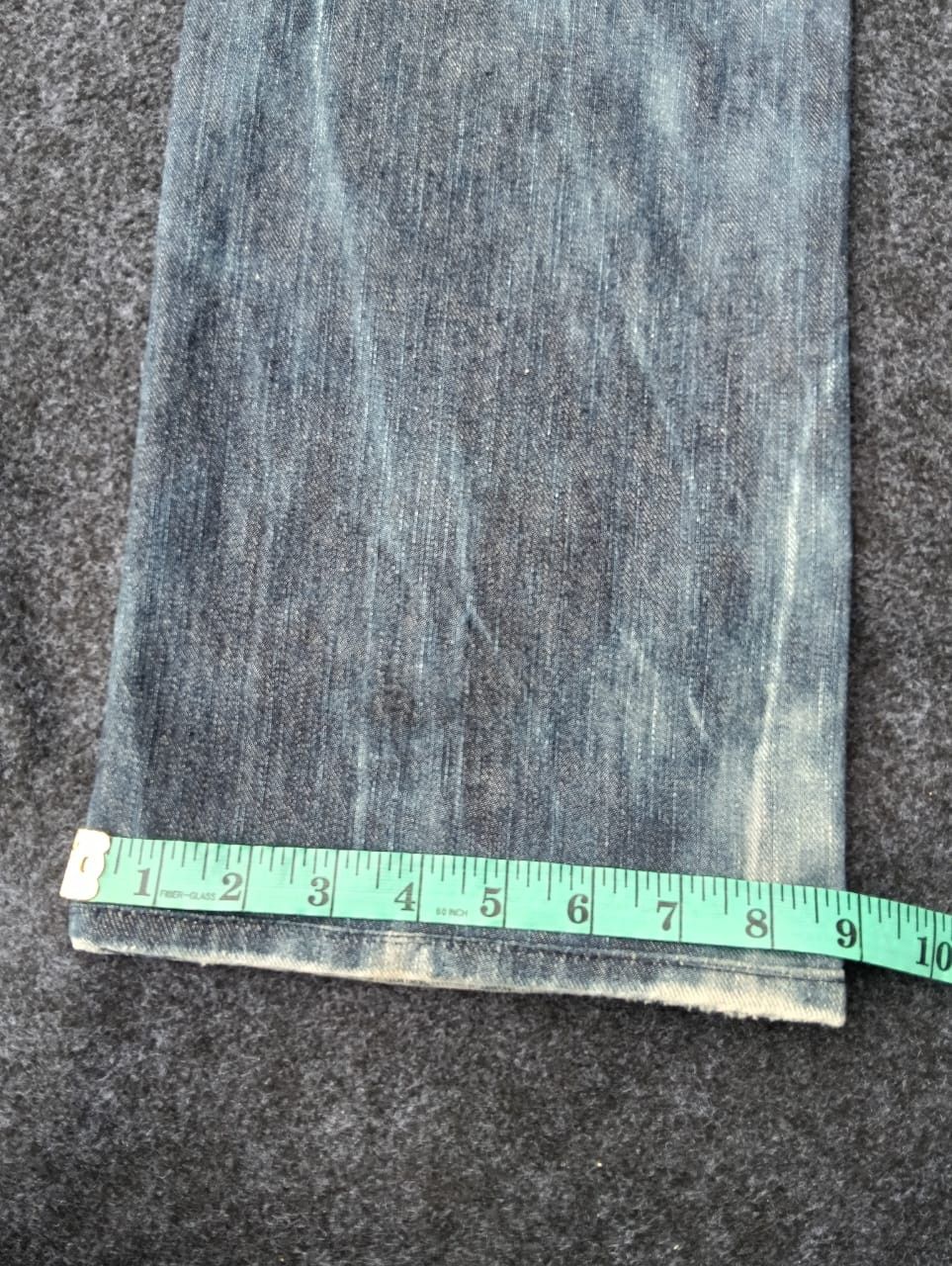 Jean CLRIDE.N Flare Jeans–Rare Korean Y2K Streetwear Denim Size US 31 - 5 Thumbnail