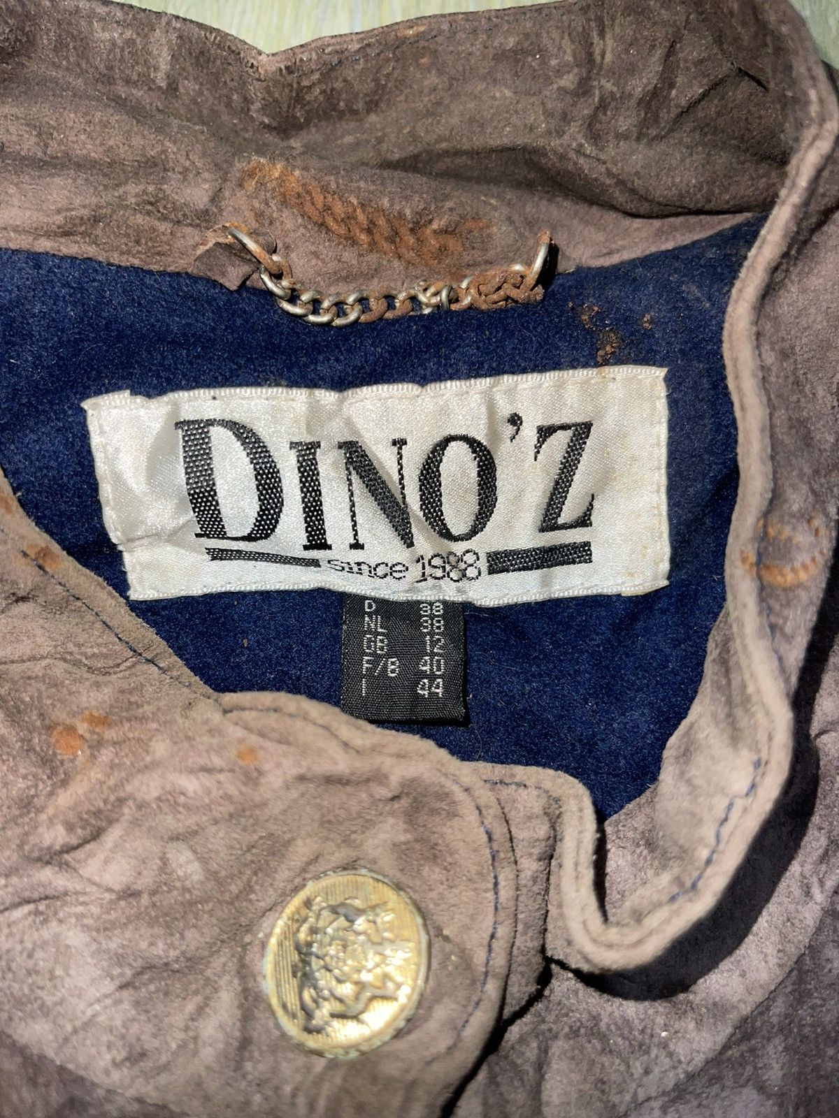 Japanese Brand × Vintage Rare 90s Japanese Vintage DINO'Z Paisley Embroidered Jacket Size M / US 6-8 / IT 42-44 - 3 Thumbnail