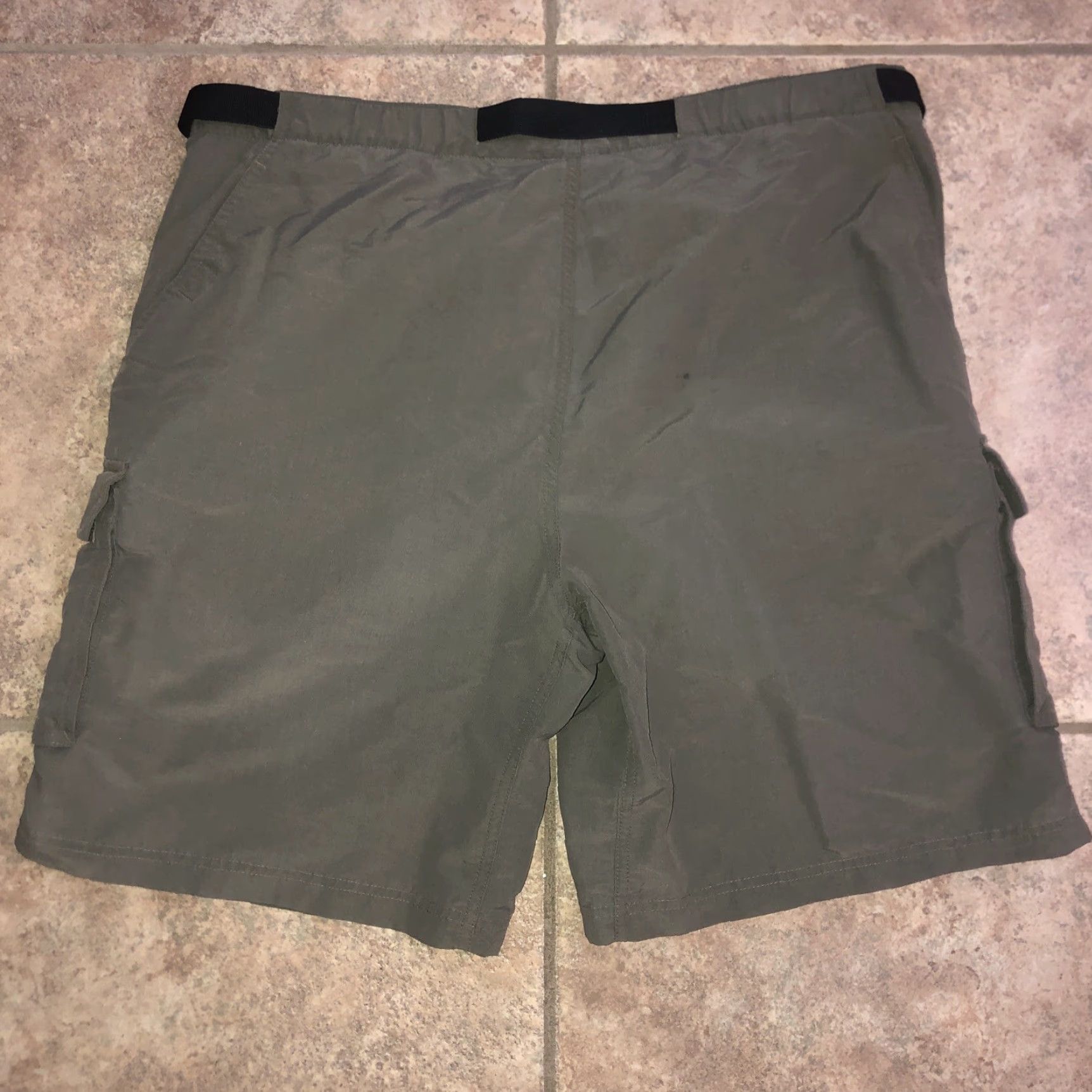 The North Face The North Face Cargo Shorts Mens L Green Size US 33 - 4 Thumbnail
