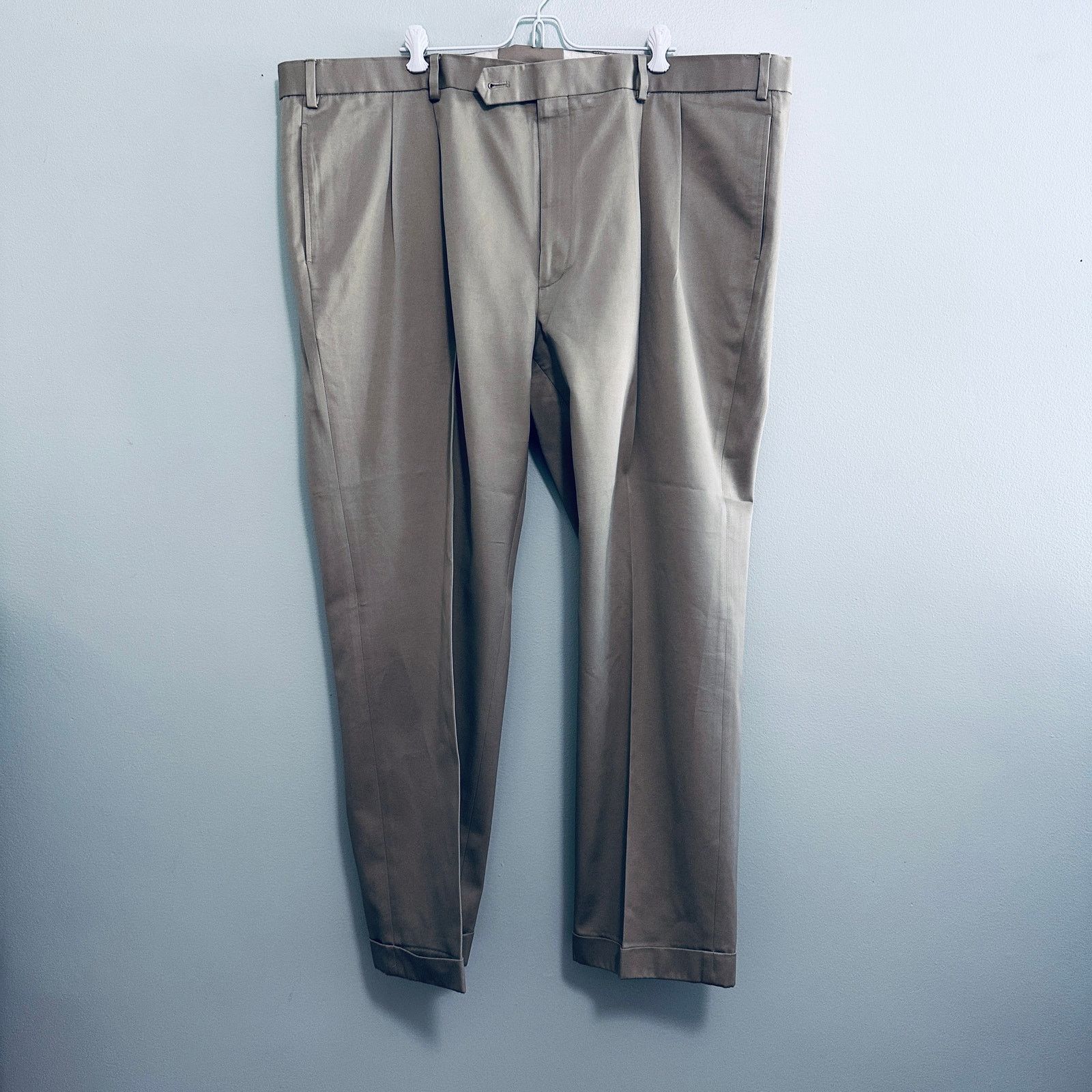 Brooks Brothers Brooks Brothers khaki dress pants Size US 42 / EU 58 - 2 Thumbnail