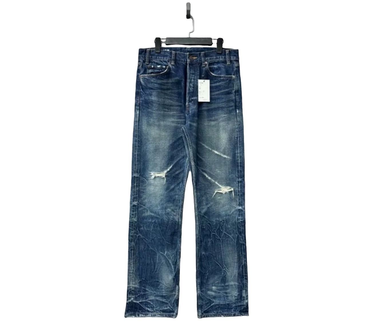 Celine Celine Water Wash Distressed Jeans US 31 Size US 31 - 1 Thumbnail