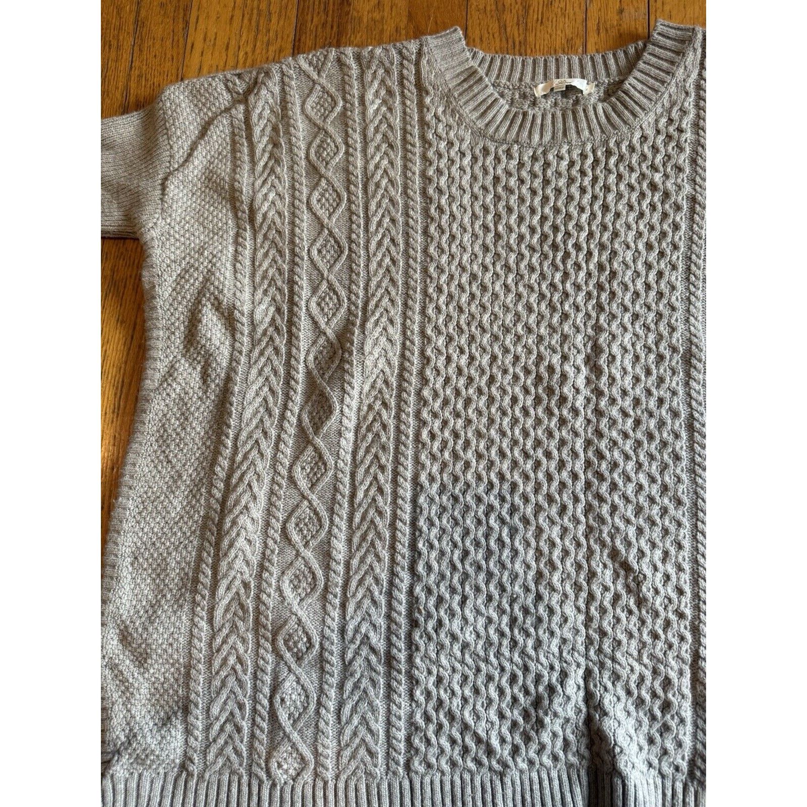 Anthropologie Anthropologie ZOA boxy oversized sweater Size Medium Oatmeal Size M / US 6-8 / IT 42-44 - 5 Thumbnail