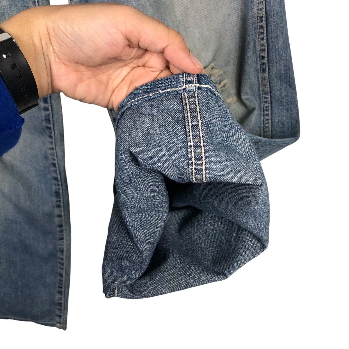 Vintage × Wrangler 📌Vintage Denim Jeans Wrangler Authentic Western Wear Size US 30 / EU 46 - 16 Thumbnail
