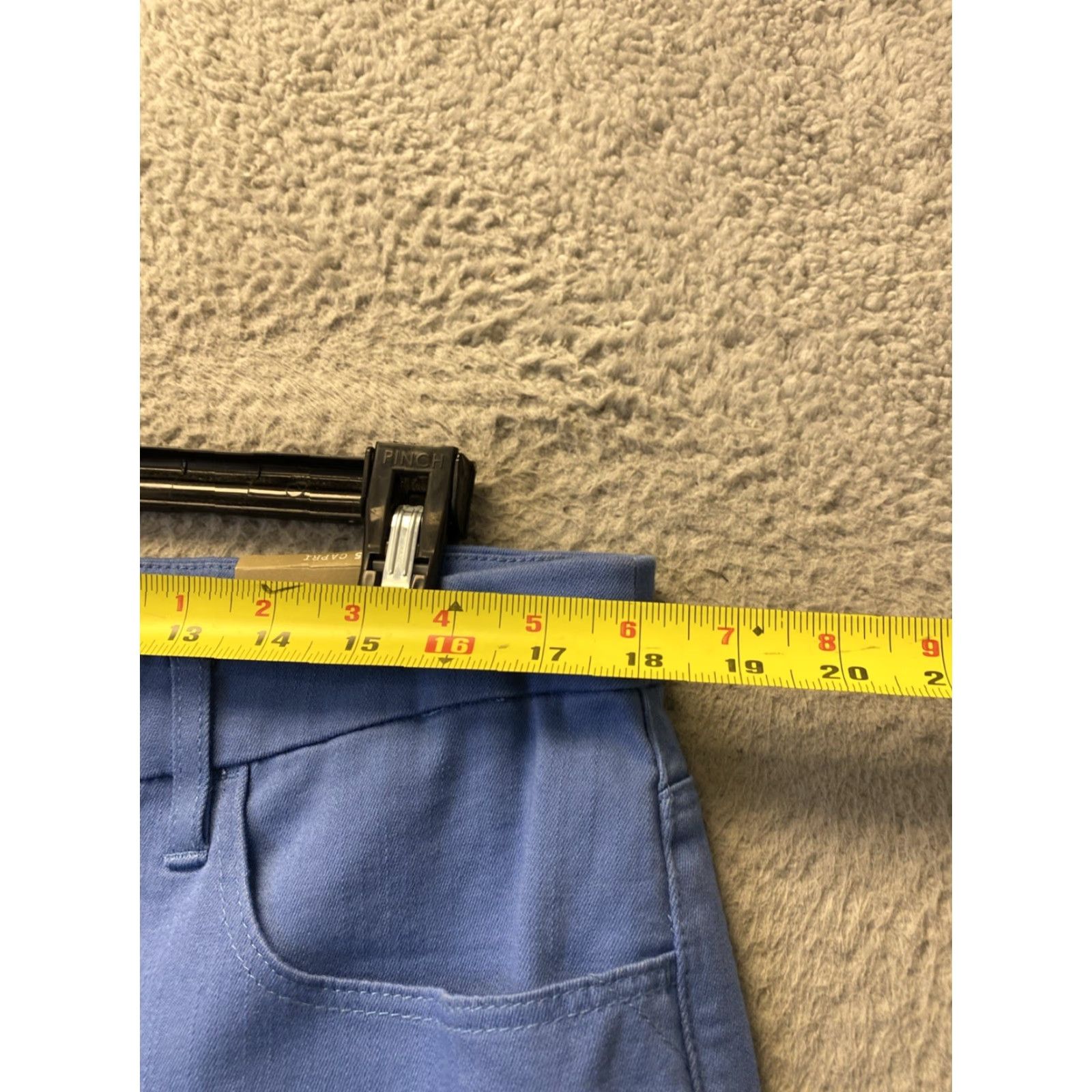 Vintage Chico's Capri Jeans Women’s 36x22 Capri Denim Blue Capris Flat Front Mid Rise Straight Pull On NWT / 0426 Size 25" / US 0 / IT 36 - 3 Thumbnail