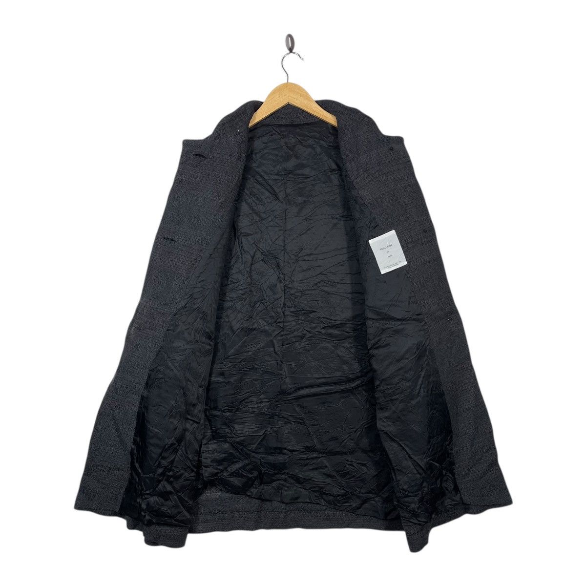 Vintage Keiko Kishi by Nosh Textured Coat Jacket Minimalist Japan Size US XXL / EU 58 / 5 - 5 Thumbnail