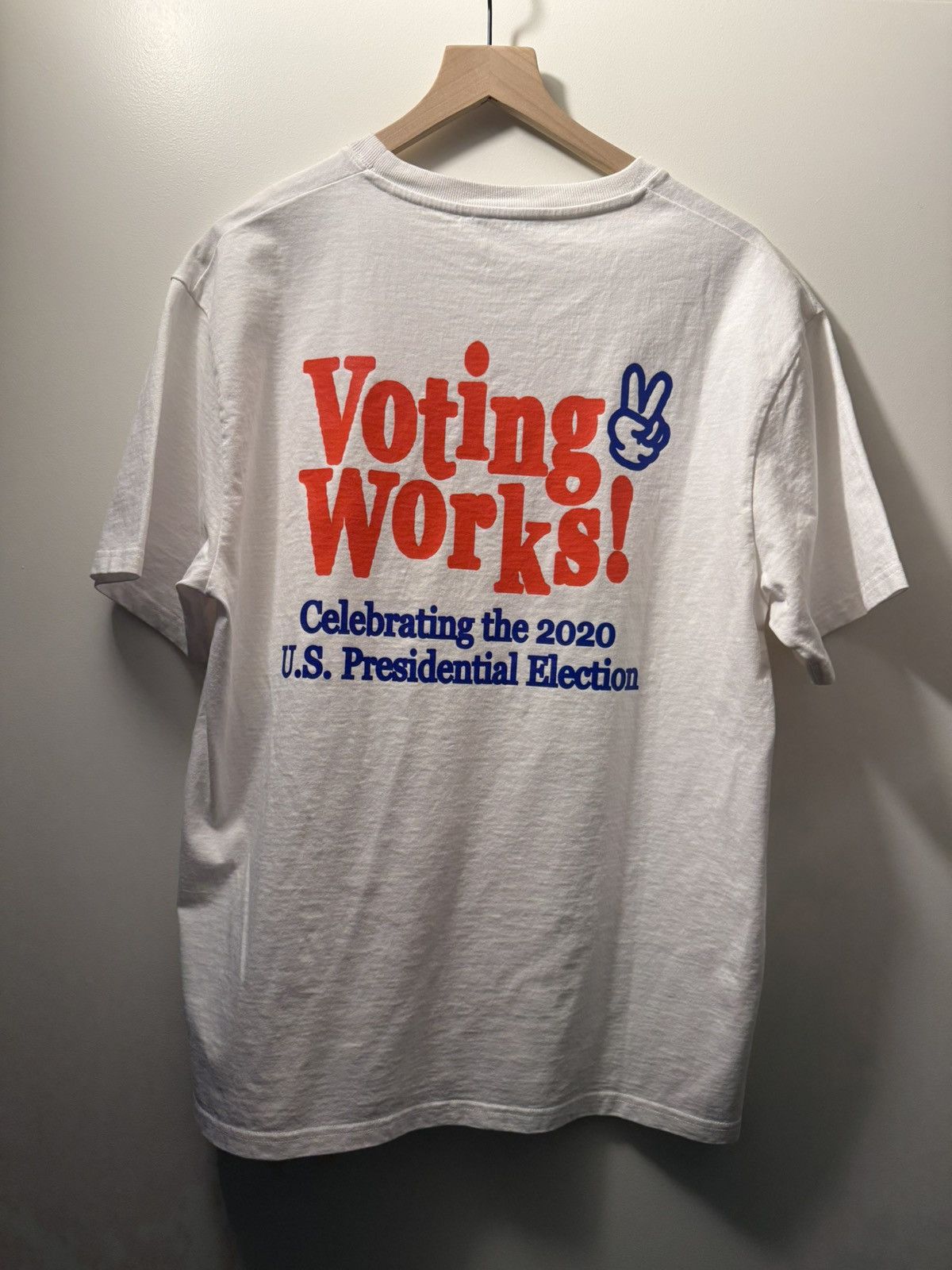 Highsnobiety Highsnobiety “Voting Works” Tee Size US XL / EU 56 / 4 - 2 Thumbnail