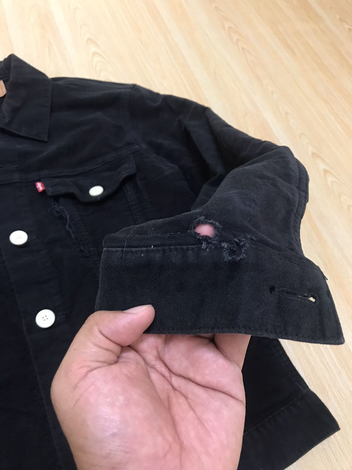 Levi's × Levi's Vintage Clothing × Vintage Vintage Levis Button Jacket Size US L / EU 52-54 / 3 - 10 Thumbnail