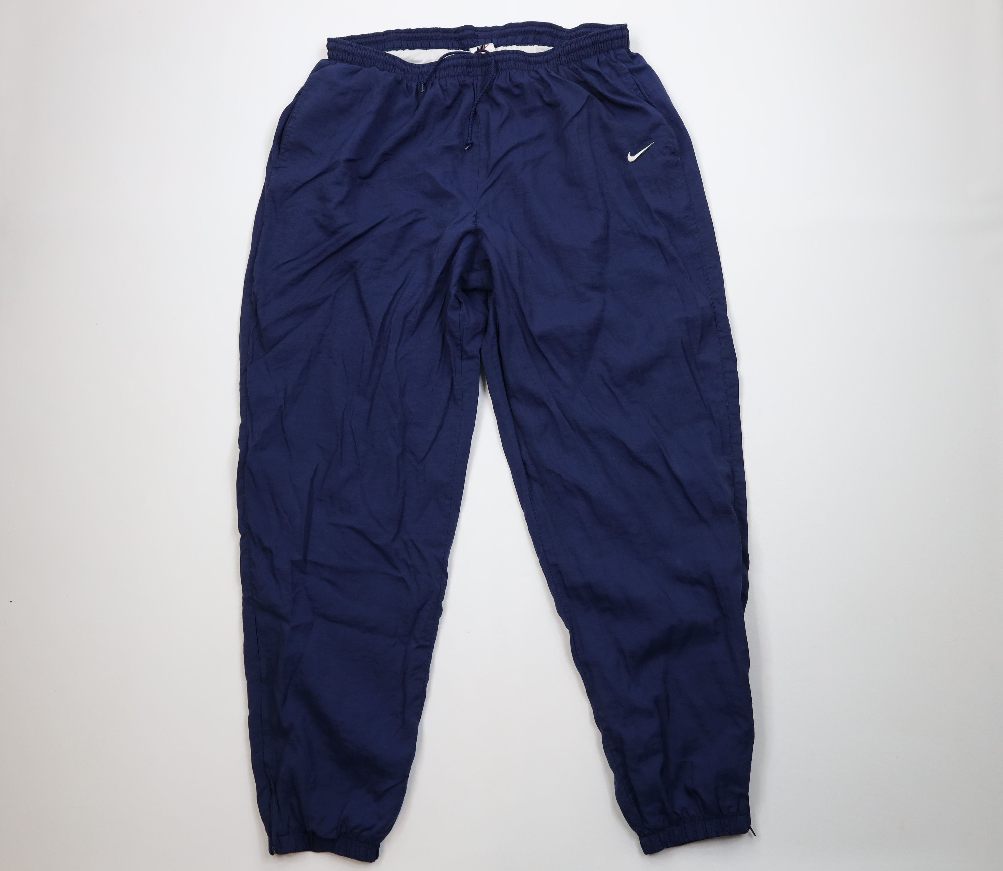 Nike Vintage 90s Nike Mini Swoosh Lined Windbreaker Joggers Pants Size US 40 / EU 56 - 1 Thumbnail