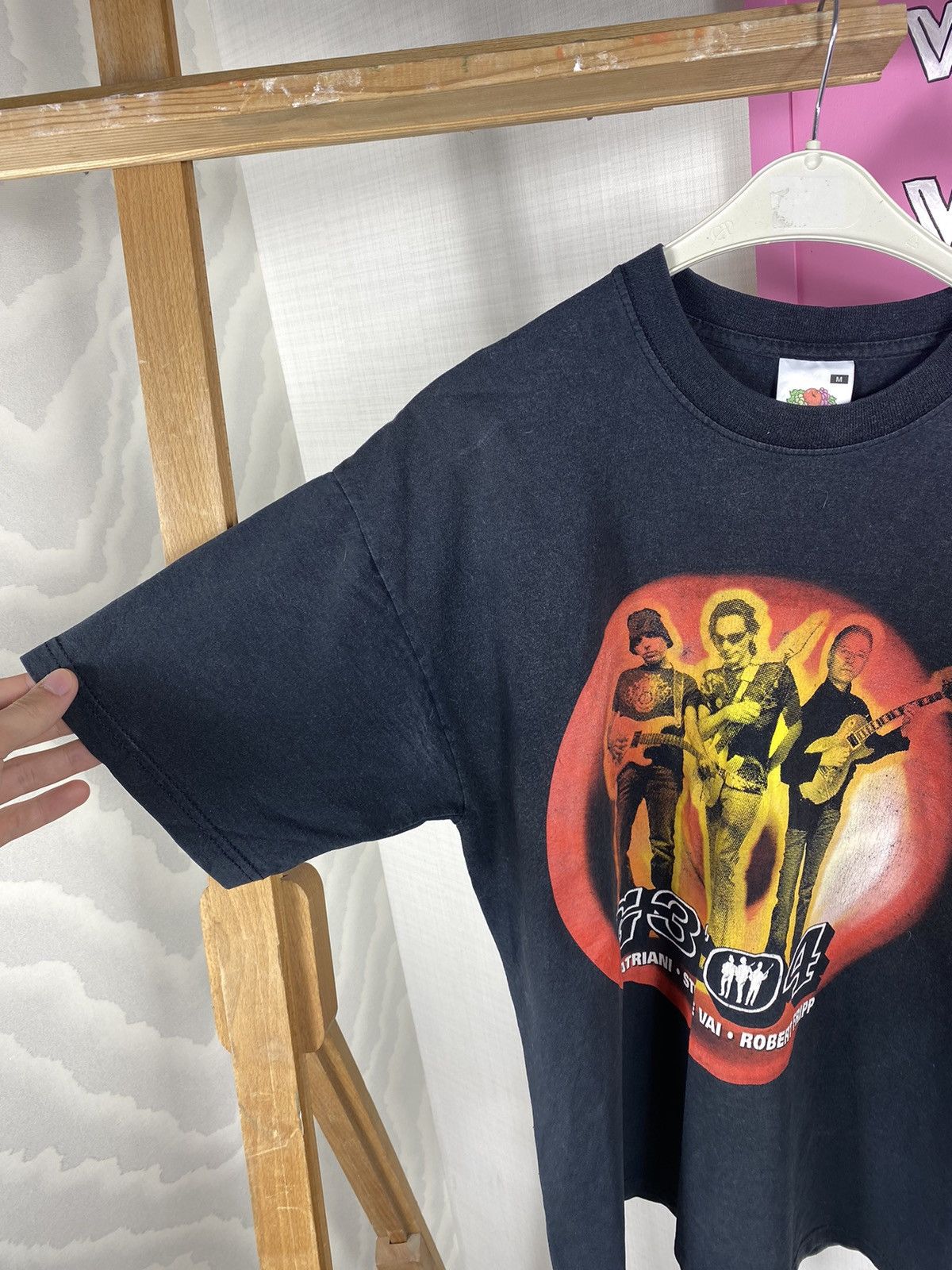 Band Tees × Fruit Of The Loom G3 Joe Satriani 2004 t Shirt Size US M / EU 48-50 / 2 - 7 Thumbnail