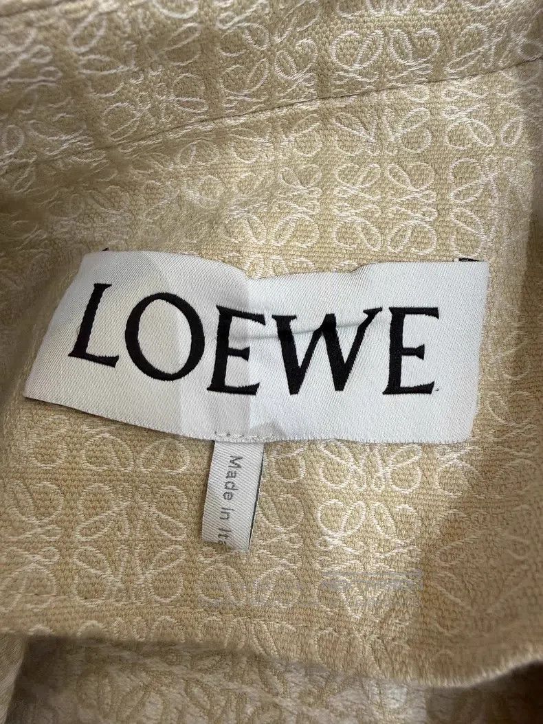 Loewe Loewe Monogrammed Leather Logo Jacket Size XXS / US 00 / IT 34 - 4 Thumbnail