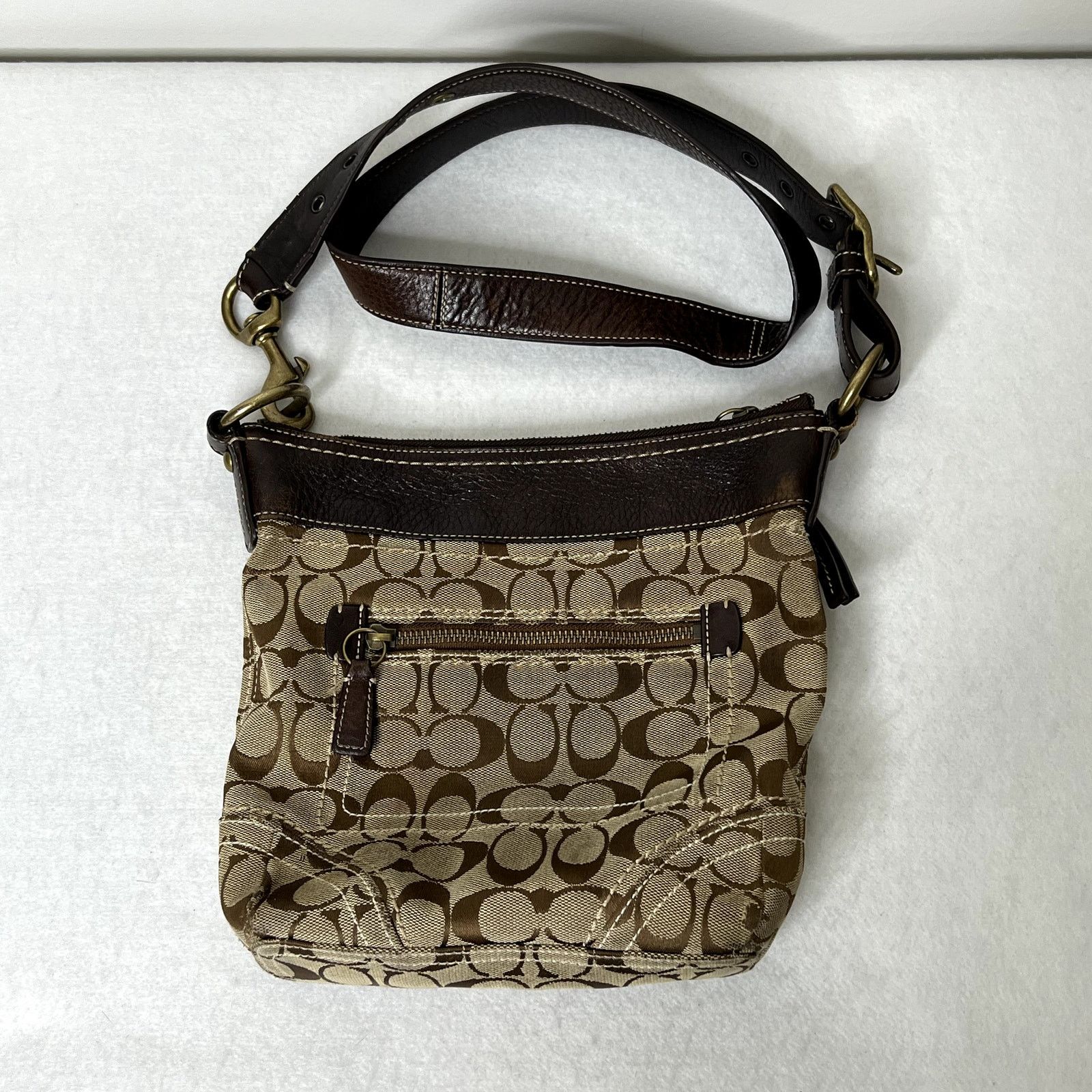 Coach Vintage Coach Signature Crossbody Shoulder Bag Size ONE SIZE - 4 Thumbnail
