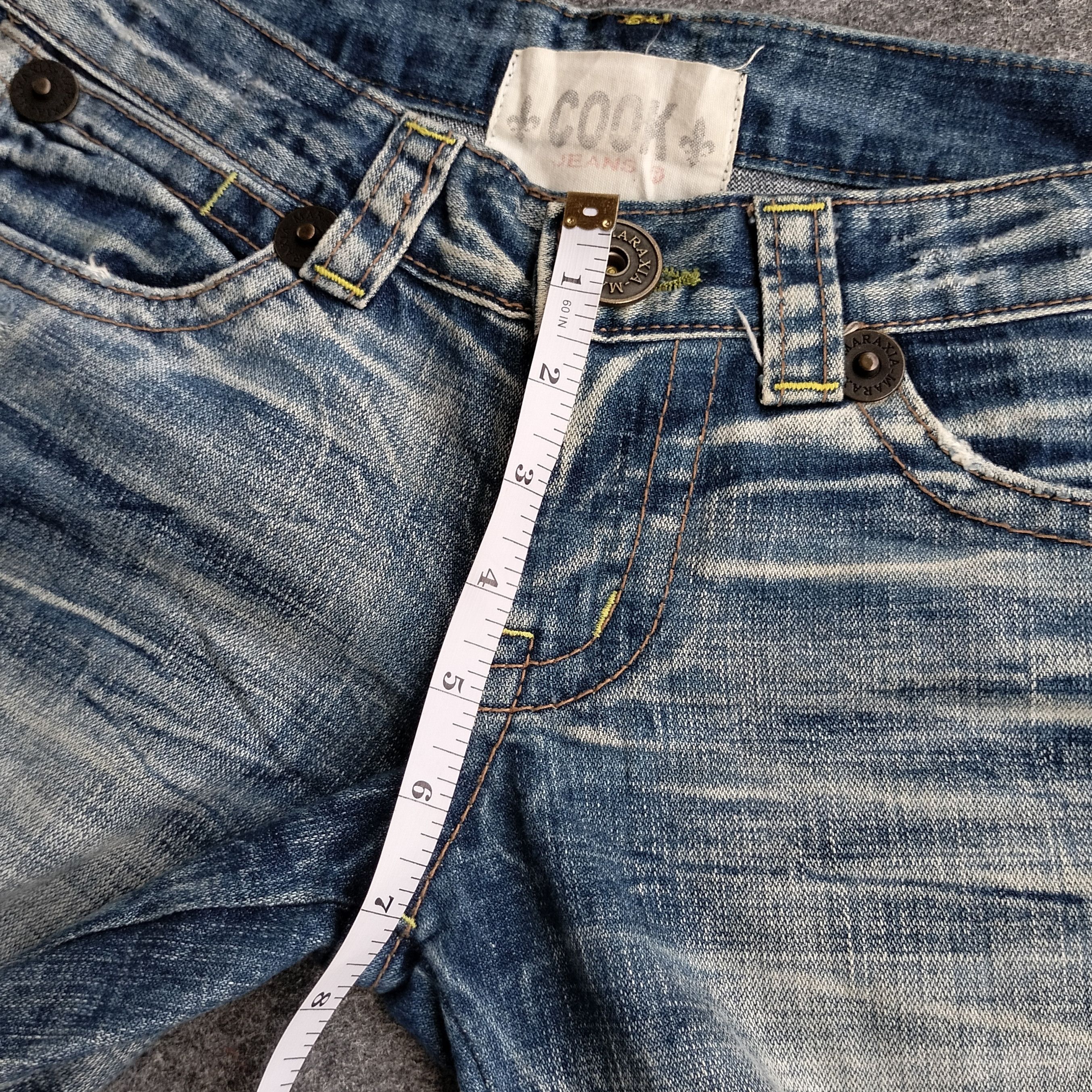 Tornado Mart Cook washed clawmarks flare jeans Size US 30 / EU 46 - 13 Thumbnail