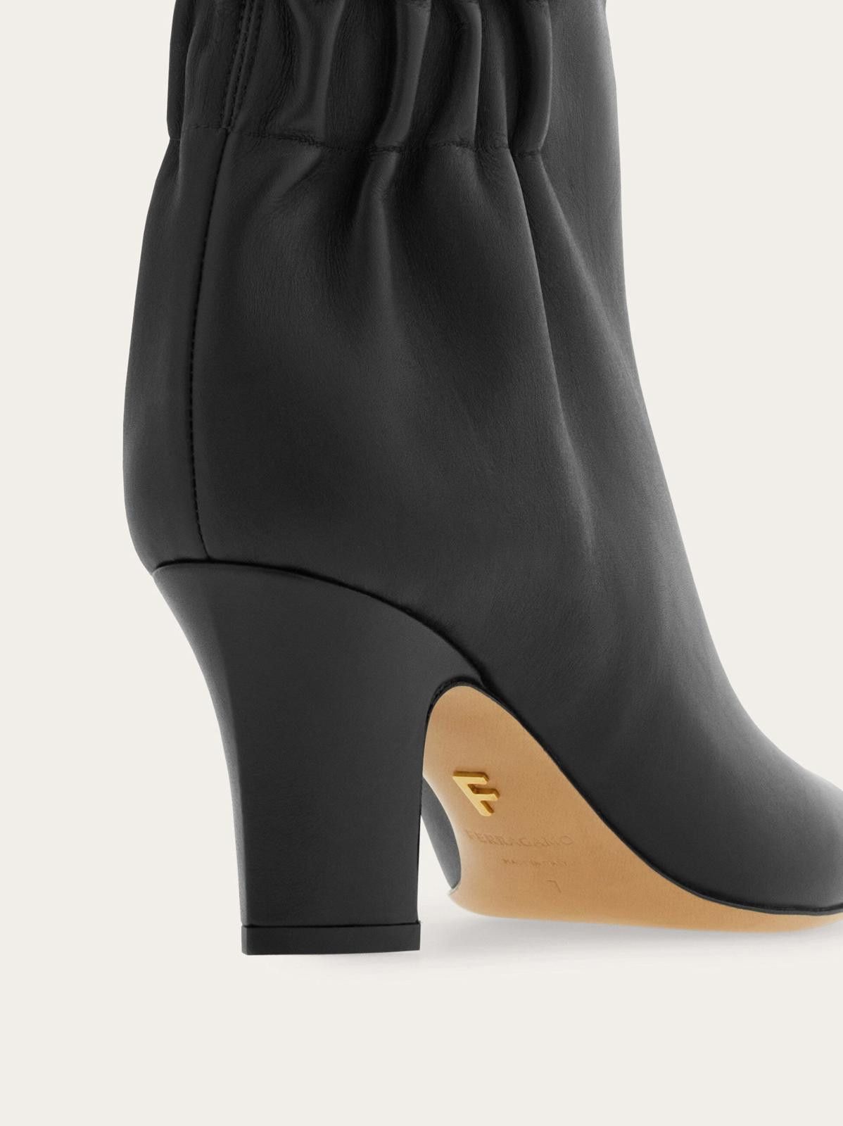 Salvatore Ferragamo Ferragamo Ruched Detail Knee Boots Size US 5 / IT 35 - 4 Thumbnail