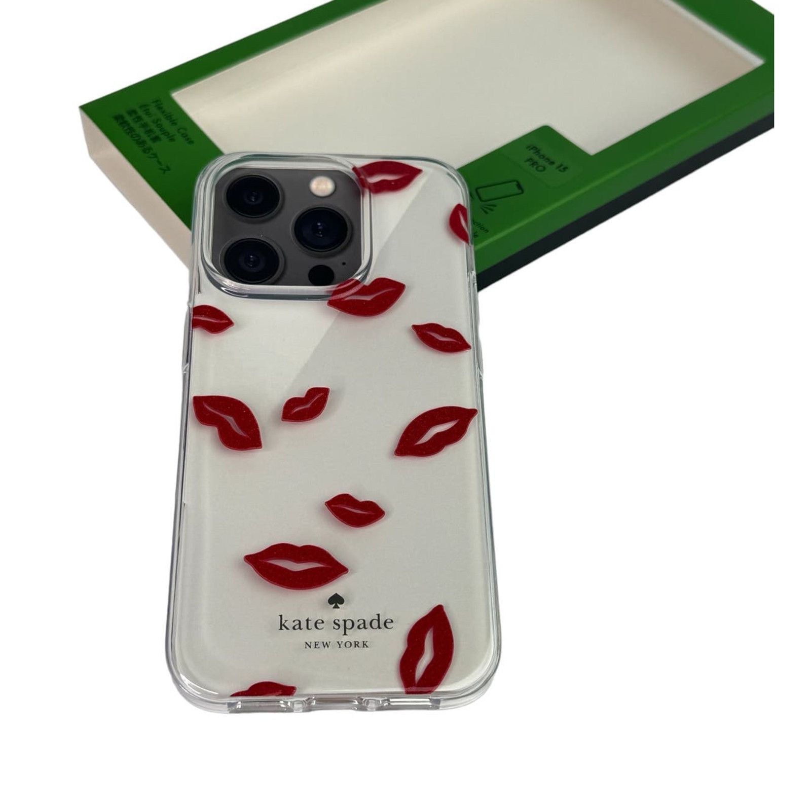 Kate Spade Kate Spade Lip Toss Printed iPhone 15 Pro MAX Case Size ONE SIZE - 6 Thumbnail