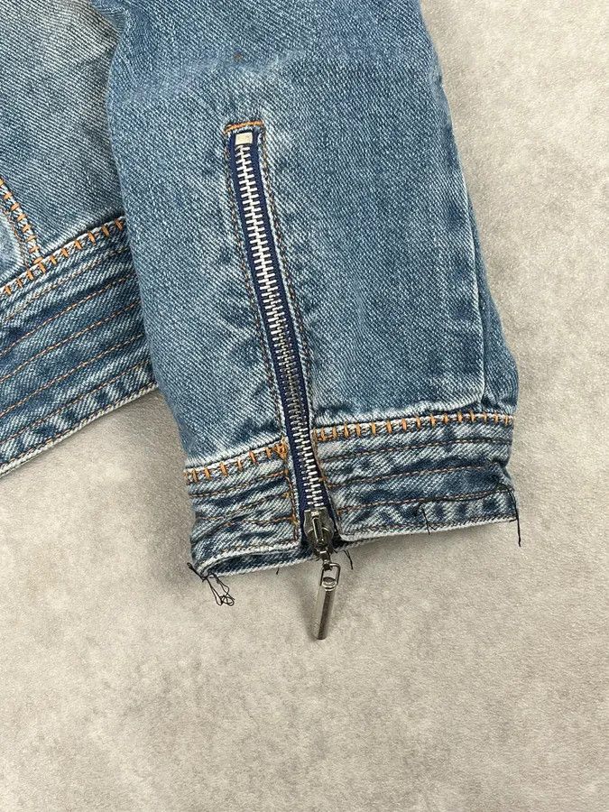 Just Cavalli SS2005 Cavalli Blue Contemporary Multi-Pocket Denim Jacket Size US M / EU 48-50 / 2 - 10 Thumbnail