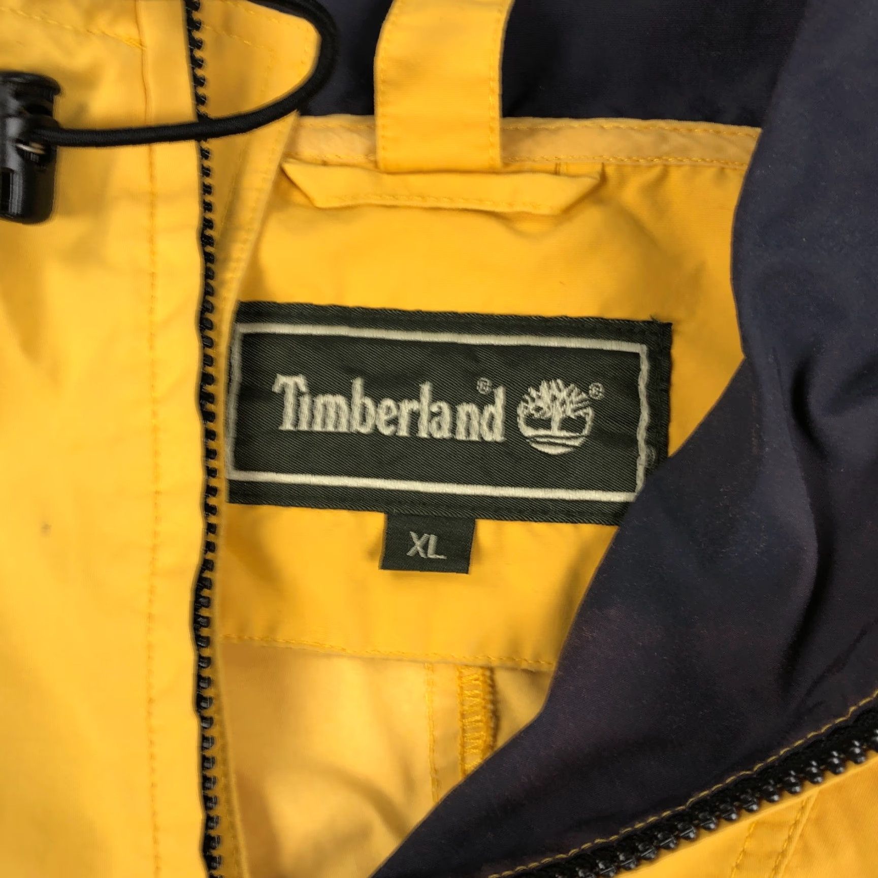Timberland VINTAGE Timberland Anorak Jacket Mens XL Yellow Y2K Pullover Rain Wind Weathergear Size US XL / EU 56 / 4 - 2 Thumbnail