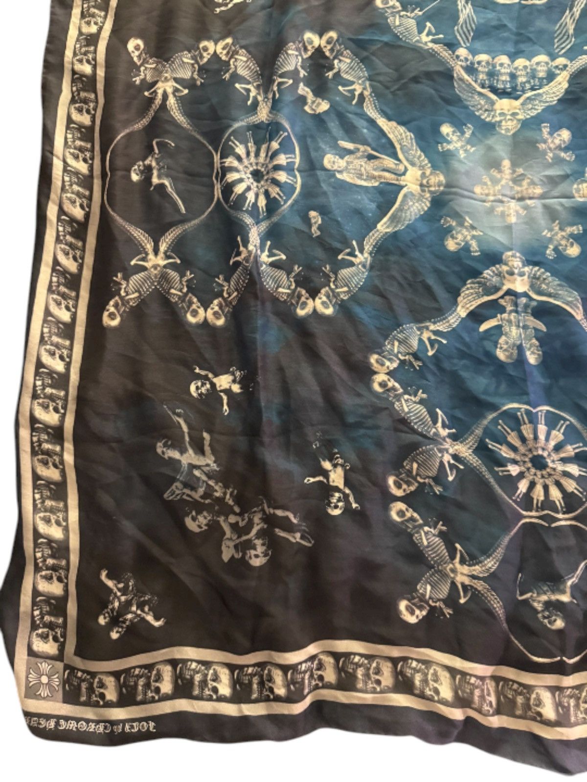 Chrome Hearts x FOTI Silk Scarf