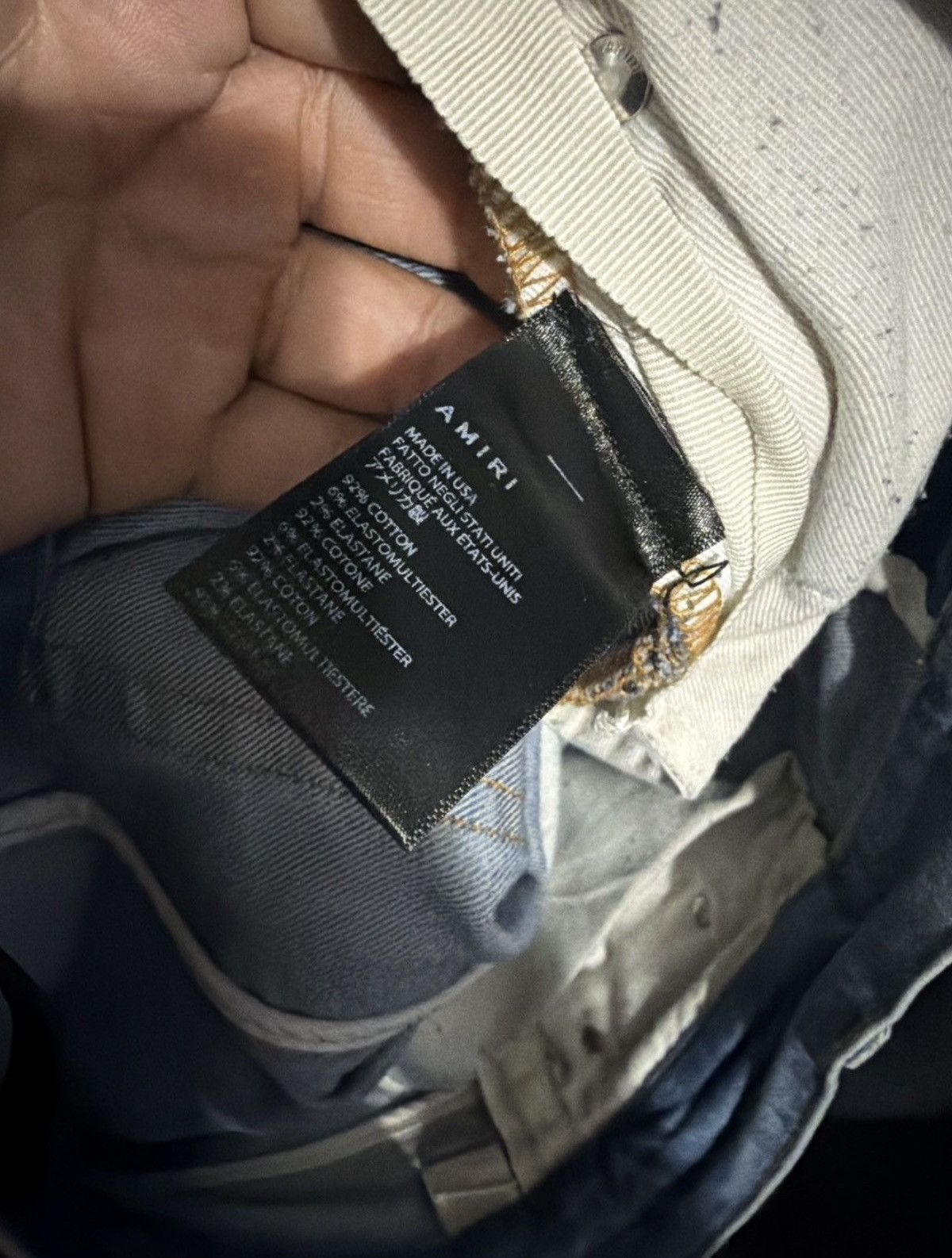 Amiri Amiri mx1 jeans Size US 32 / EU 48 - 2 Thumbnail