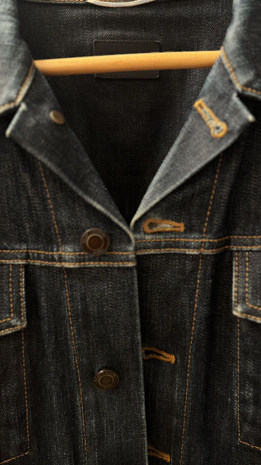 Saint Laurent Paris Saint Laurent Paris Denim Trucker Jacket size 50 Size US M / EU 48-50 / 2 - 5 Thumbnail