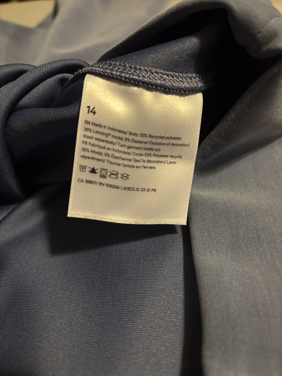 Lululemon Lululemon Blue Crop Crewneck Size 14 Size XL / US 12-14 / IT 48-50 - 3 Thumbnail