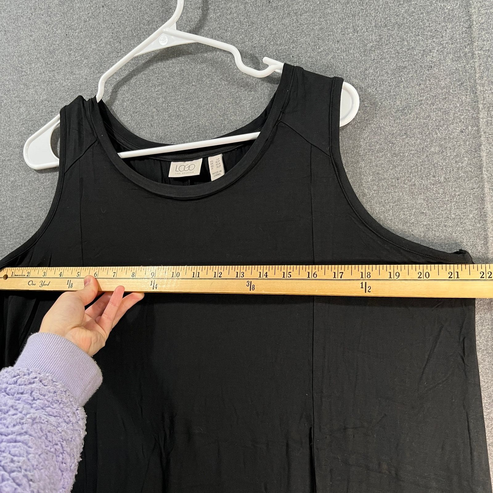 Other LOGO by Lori Goldstein Petite Rayon Dress Size L / US 10 / IT 46 - 5 Thumbnail