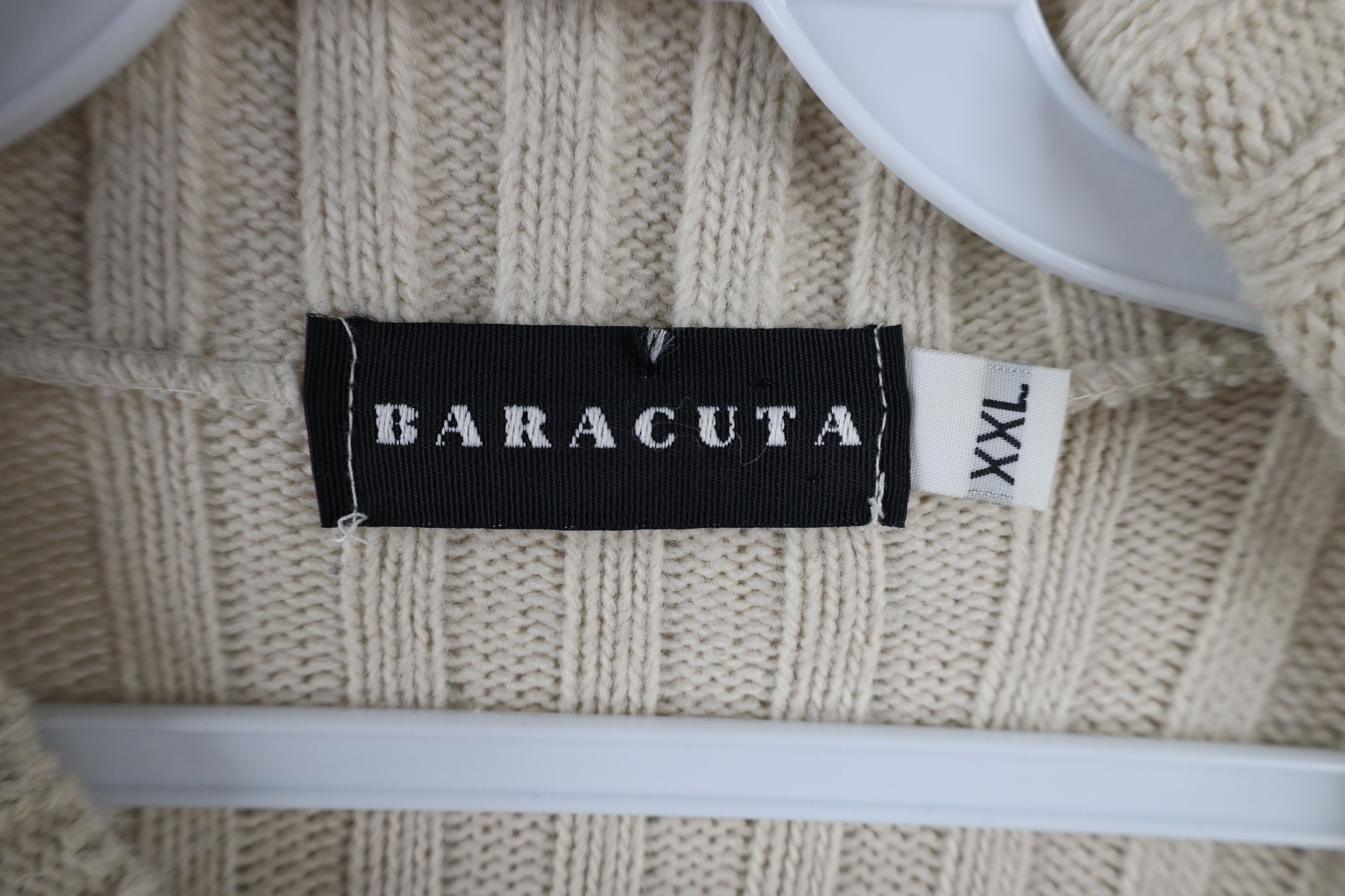 Vintage Vintage 90s Streetwear Chunky Ribbed Knit Mock Neck Sweater Size US XXL / EU 58 / 5 - 5 Thumbnail