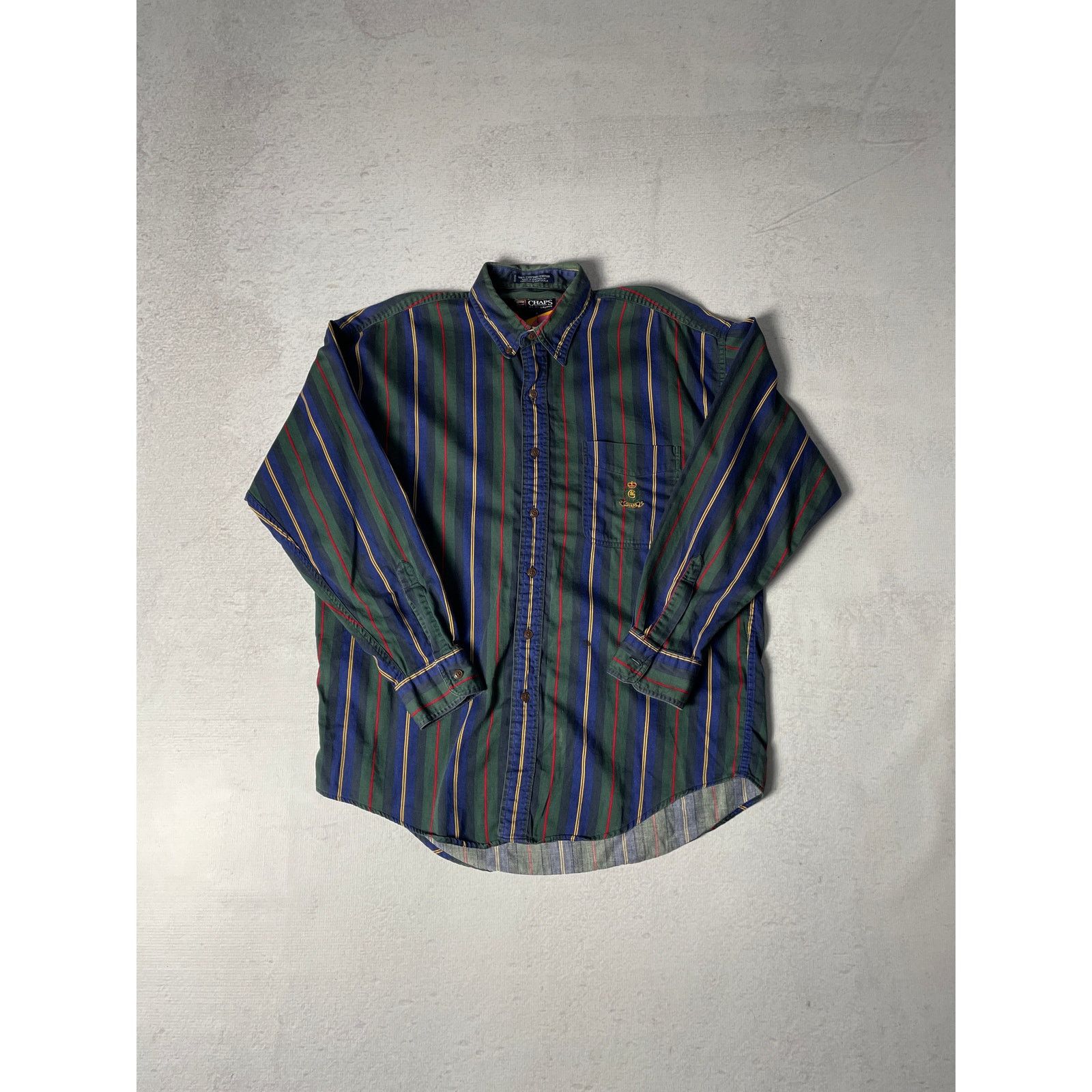 The North Face Vintage Chaps Ralph Lauren Buttoned Shirt - Men's Large Size US L / EU 52-54 / 3 - 1 Thumbnail