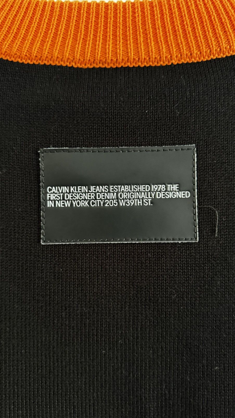 Calvin Klein × Calvin Klein 205W39NYC × Raf Simons Calvin Klein est. 1978 Sweater Size US L / EU 52-54 / 3 - 3 Thumbnail