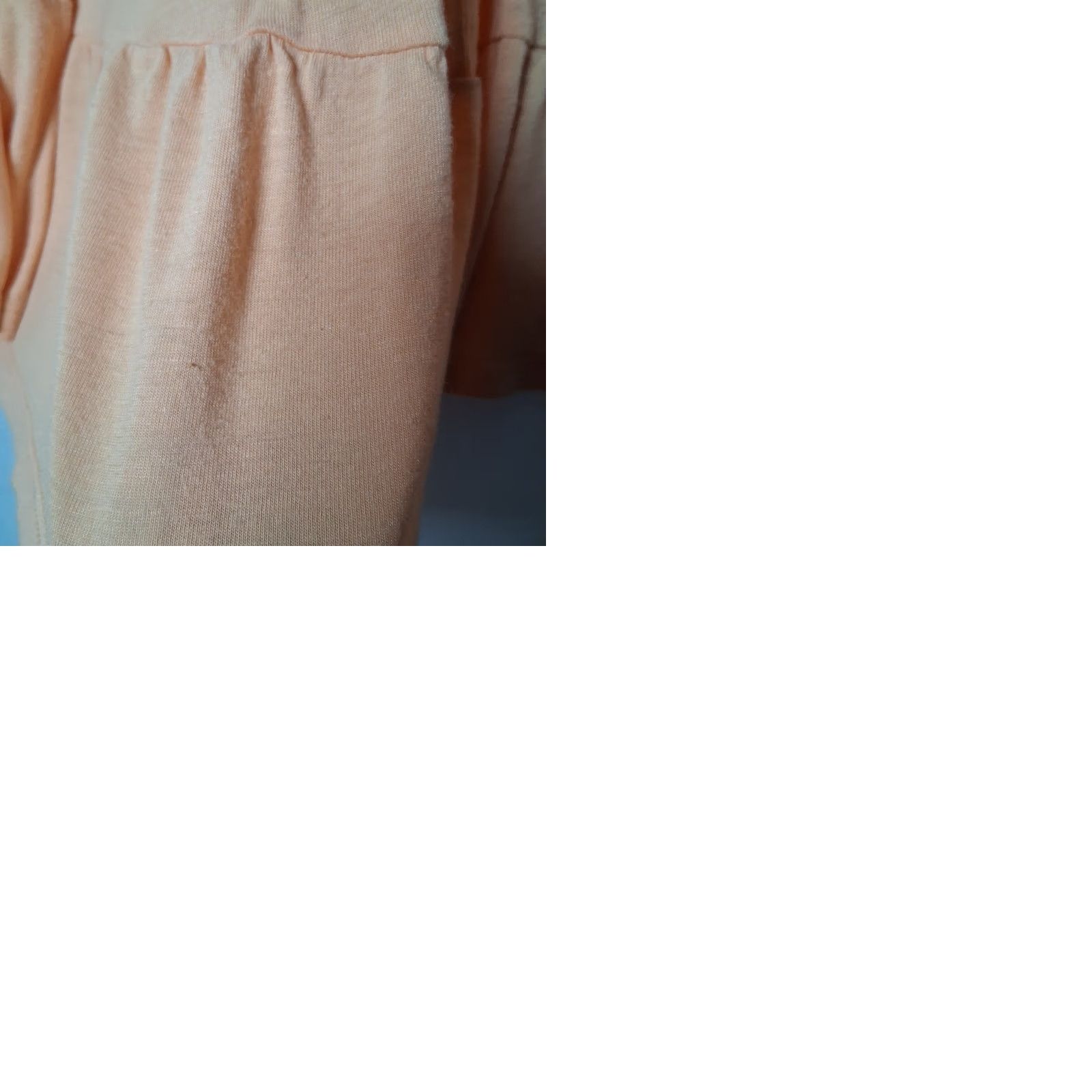 Free People Free People Tank Top Tunic S Open Tie Back Tiered Peach Orange Boho Hippie Casual Women 25" Pit to Pit 27" Long Adjustable Open Back Shirt Size S / US 4 / IT 40 - 10 Thumbnail