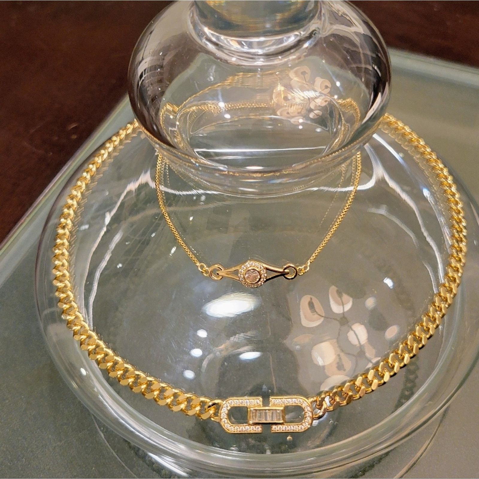 Alaia Gold-Plated Jewelry Gorgeous Waterproof & Hypoallergenic! Size ONE SIZE - 4 Thumbnail
