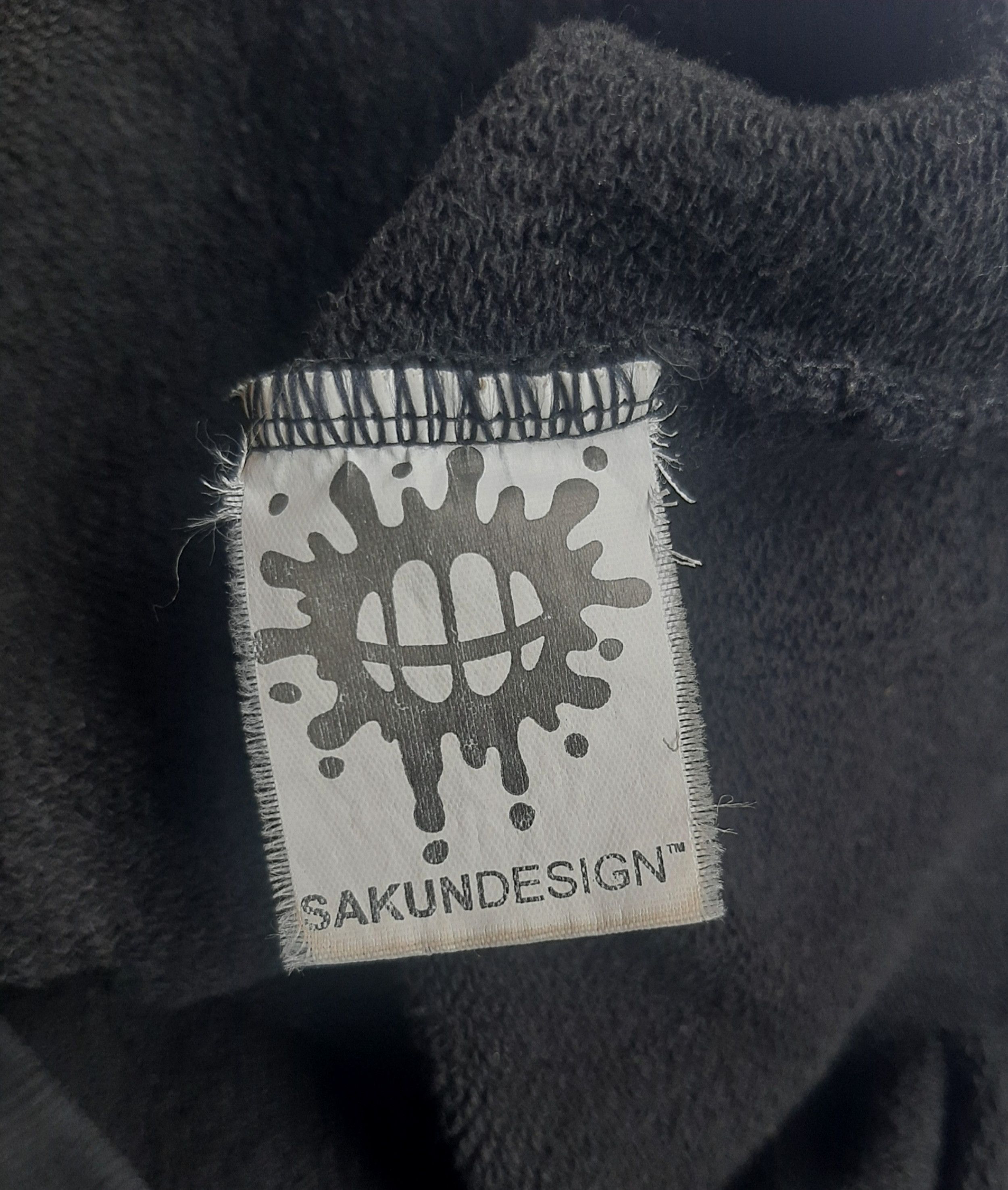Japanese Brand Sakun Design Hoodie Full zipper Rare Size US M / EU 48-50 / 2 - 10 Thumbnail