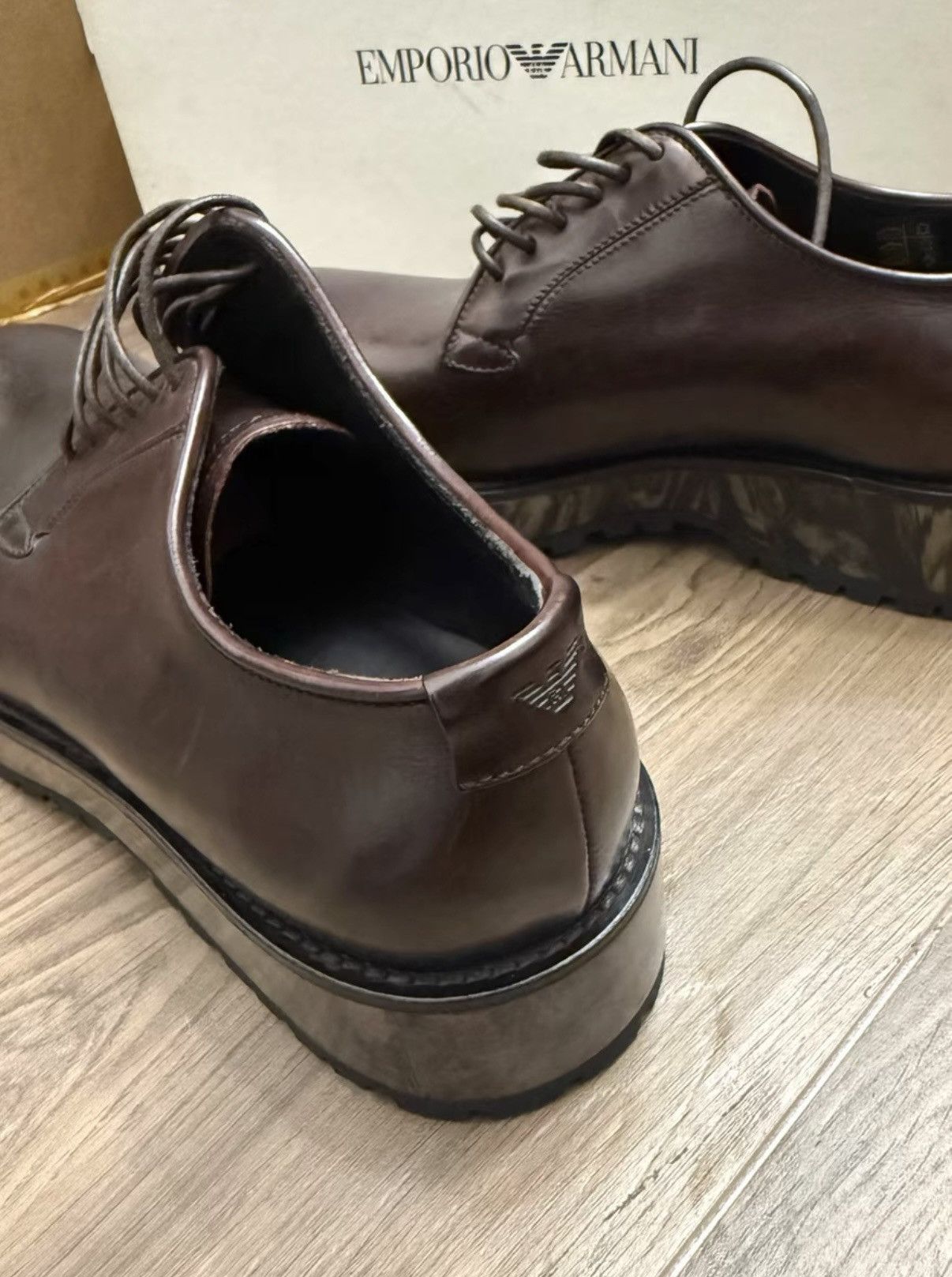 Armani Emporio Armani Men's Shoes Size US 5 / EU 37 - 2 Thumbnail