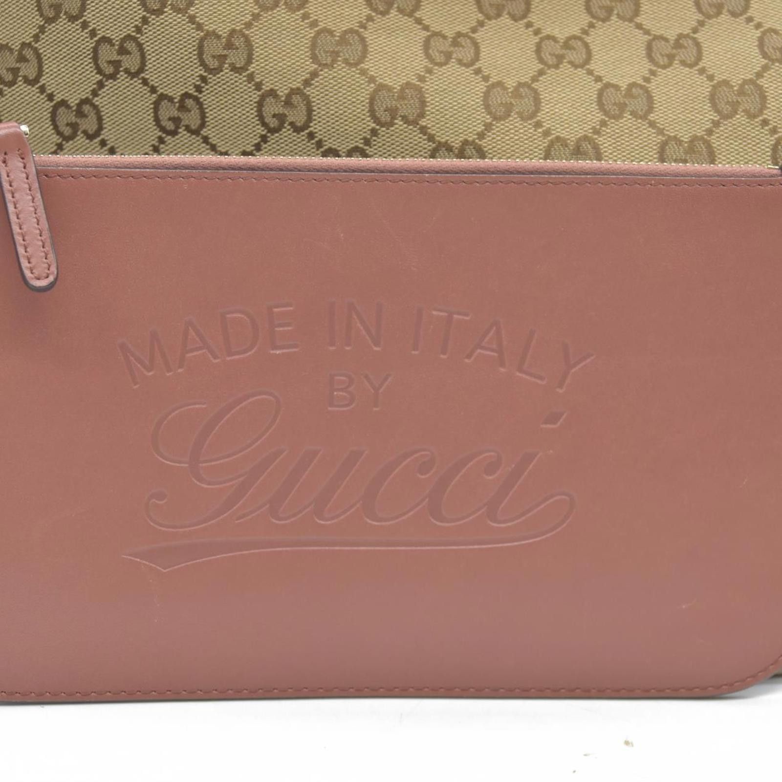 Gucci Gucci Medium Craft Tote Beige Pink Size ONE SIZE - 8 Thumbnail