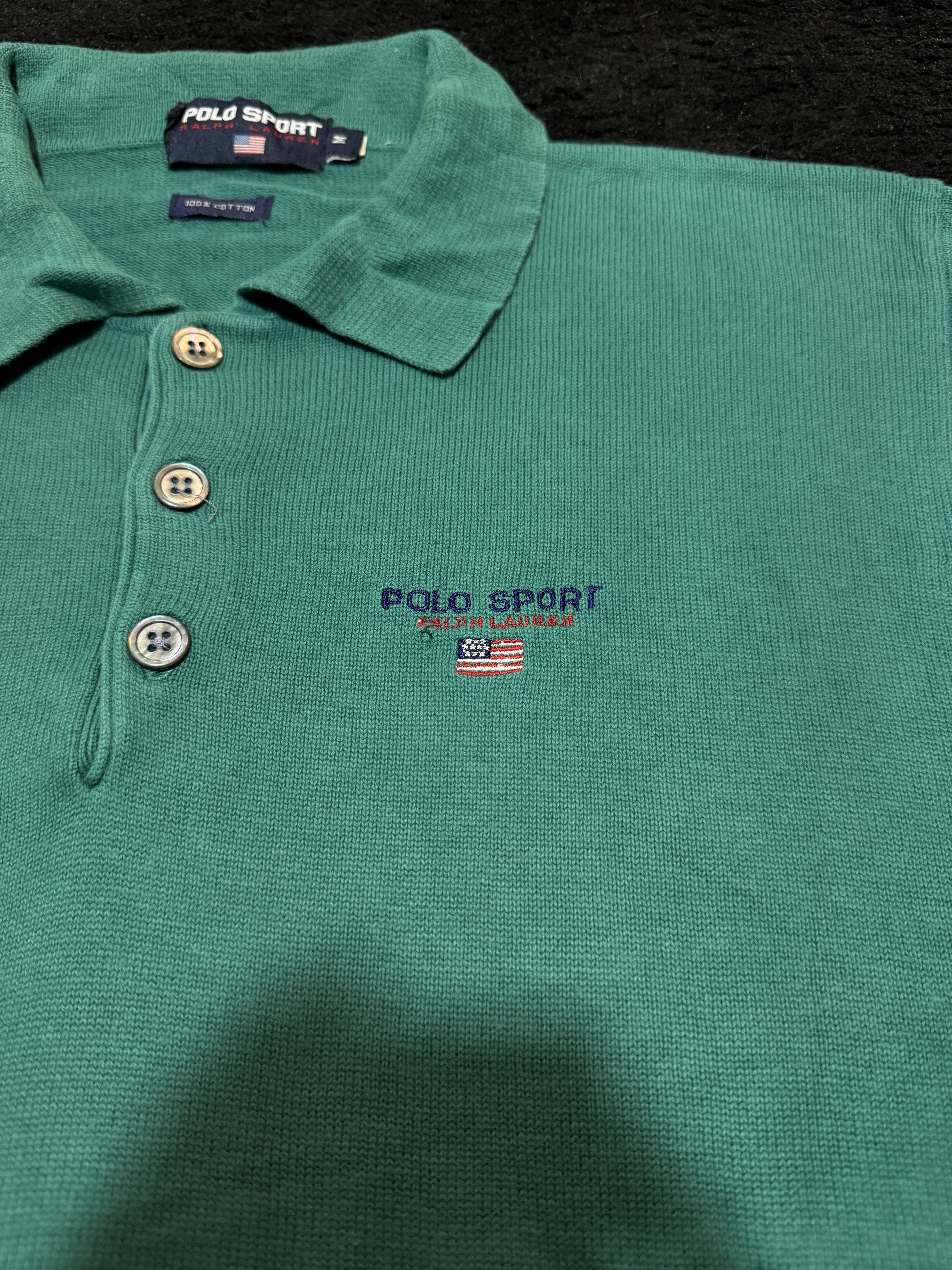 Polo Ralph Lauren Vintage Polo Sport Ralph Lauren Knit Polos Size US M / EU 48-50 / 2 - 3 Thumbnail