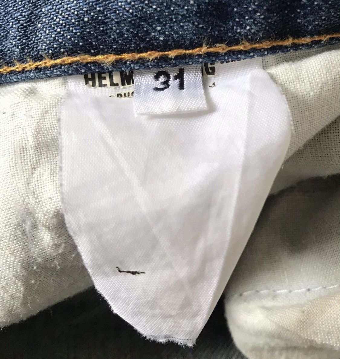 Helmut Lang Vintage helmut lang classic raw indigo jeans Size US 32 / EU 48 - 5 Thumbnail