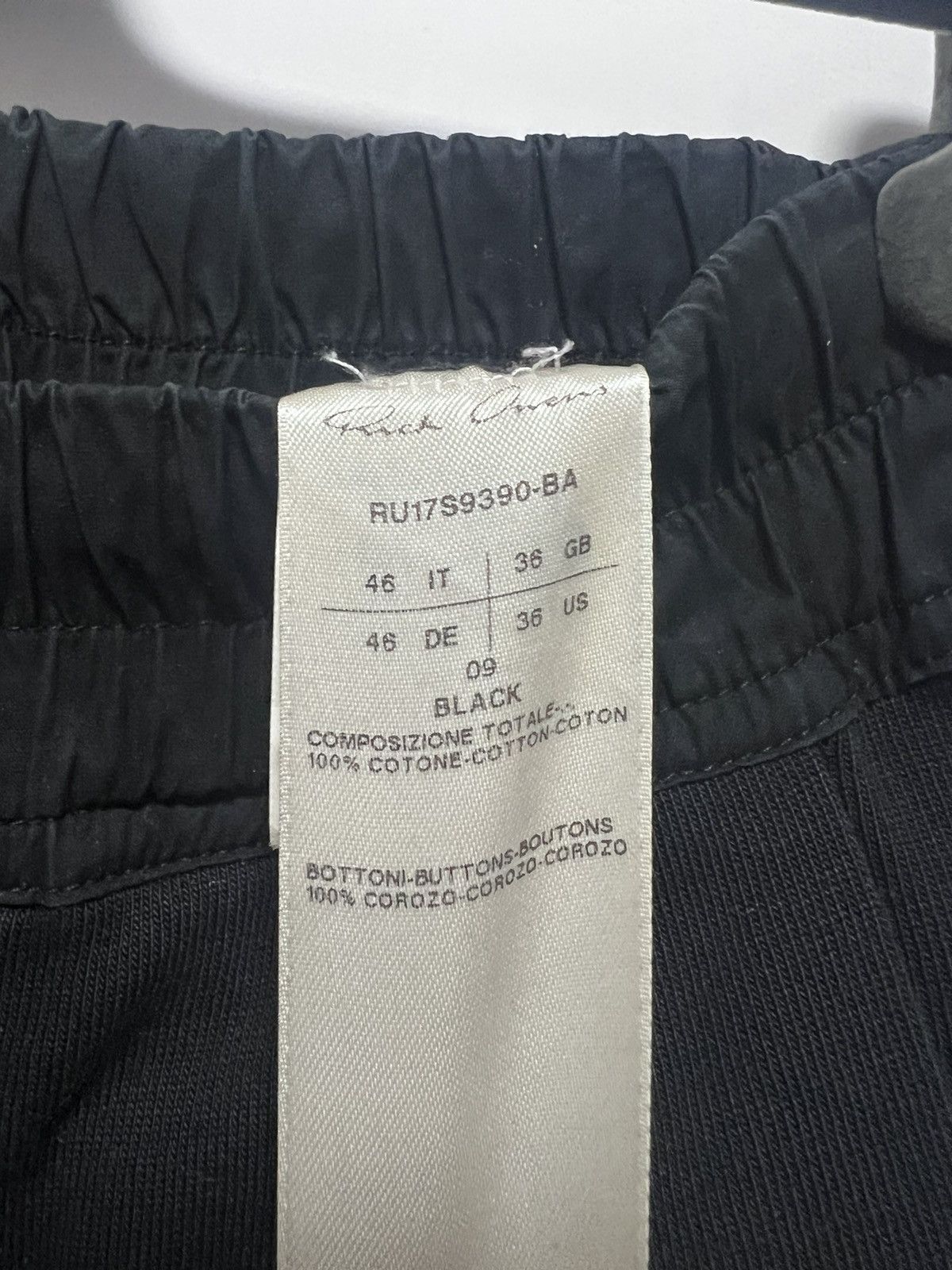 Rick Owens Rick Owens mastodon cargo joggers pants sz46 Size US 30 / EU 46 - 6 Thumbnail