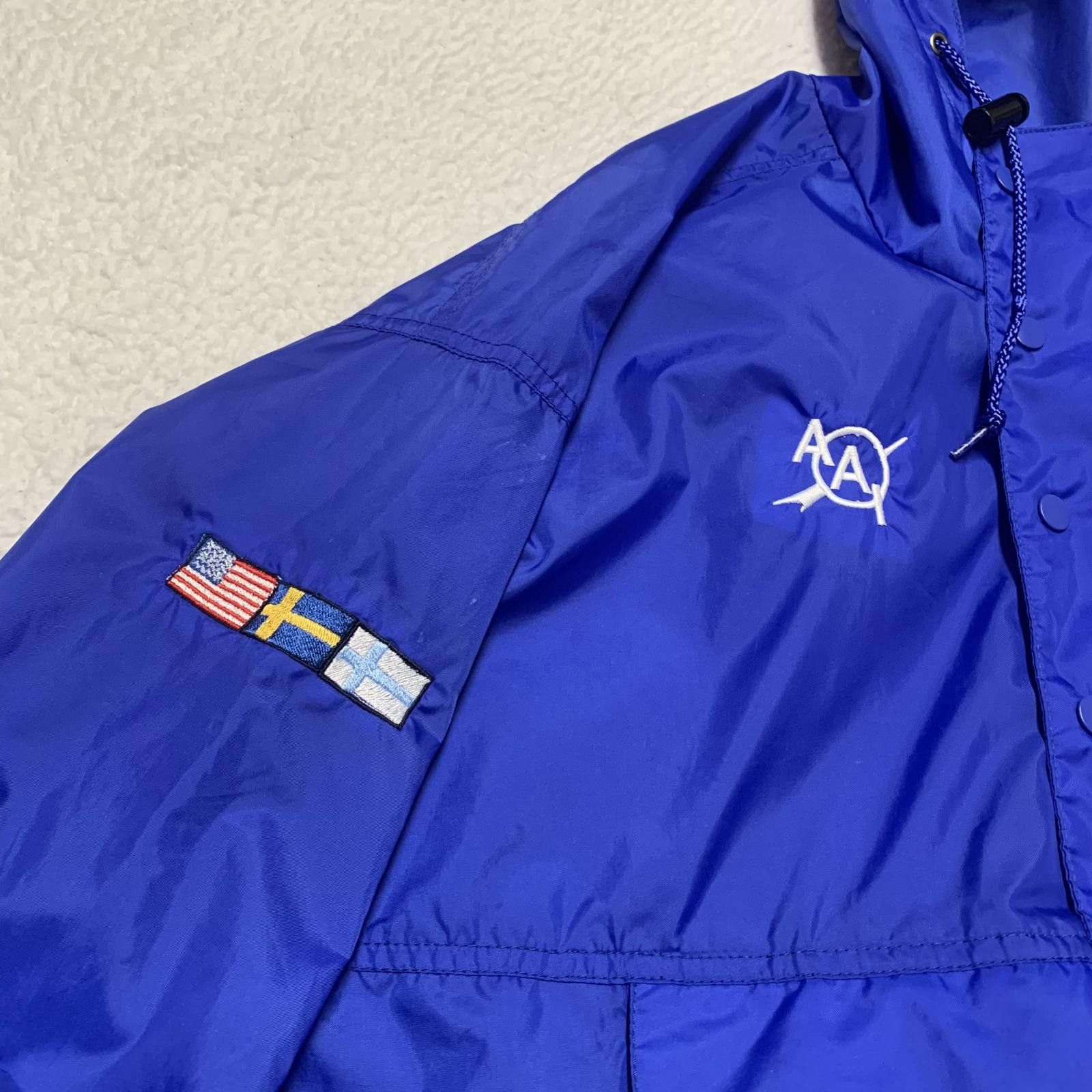 Other Tri Mountain Men's Blue Pullover L Rain Jacket Packable Size US L / EU 52-54 / 3 - 7 Thumbnail