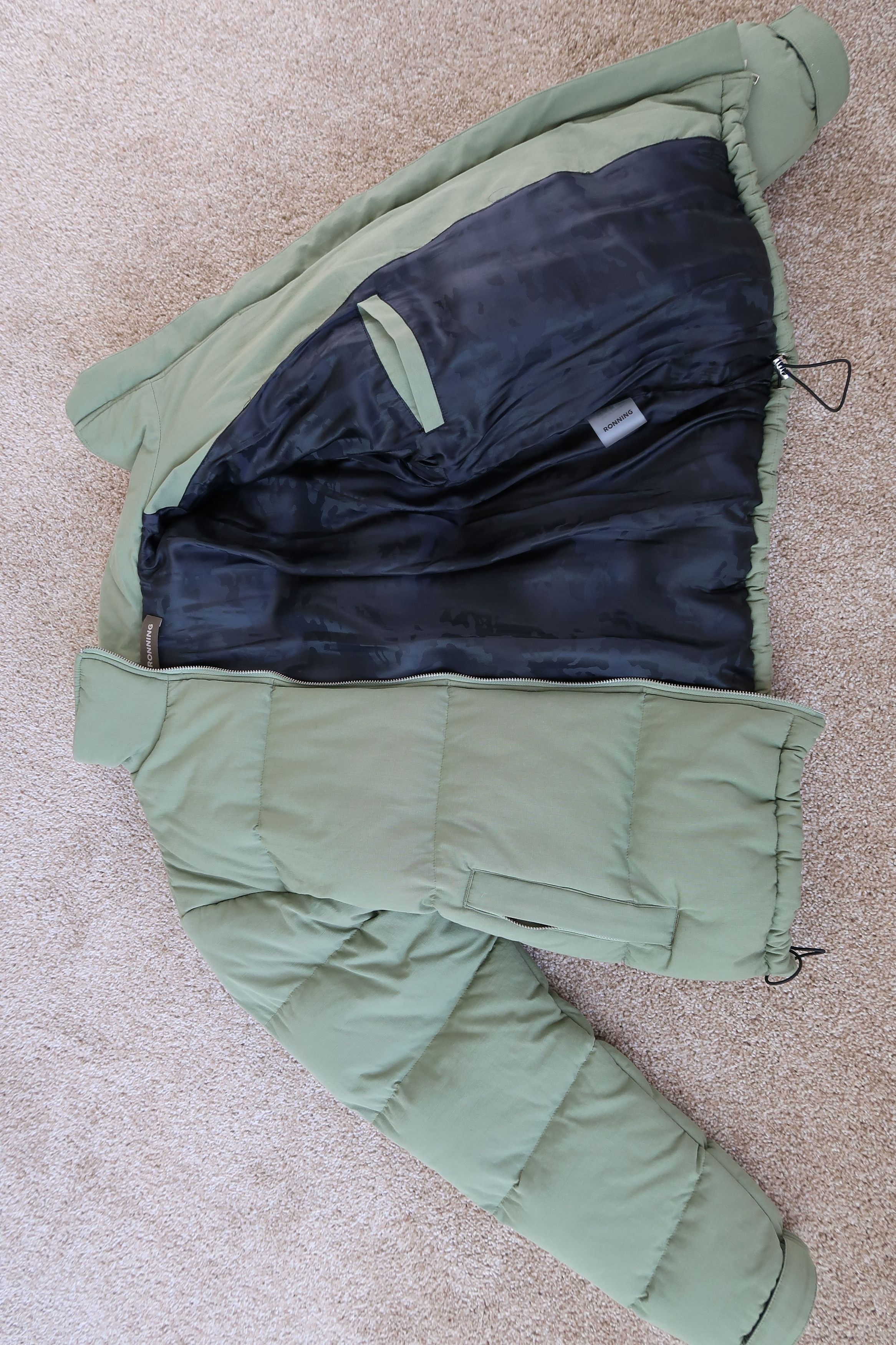 Ronning Ronning Ripstop Green Puffer Coat Jacket Size US S / EU 44-46 / 1 - 2 Thumbnail