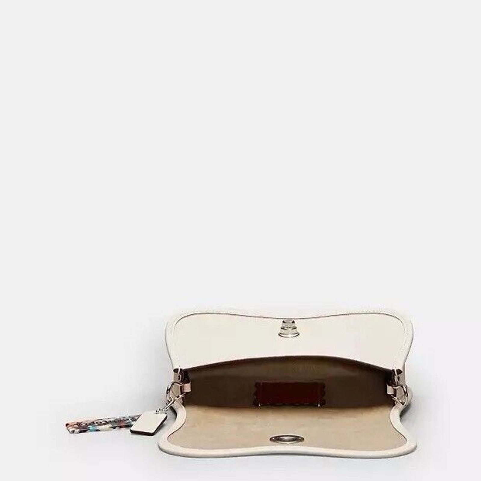 Coach NWT Coach Wavy Dinky Bag Shoulder Crossbody CK113 Cloud Size ONE SIZE - 8 Thumbnail