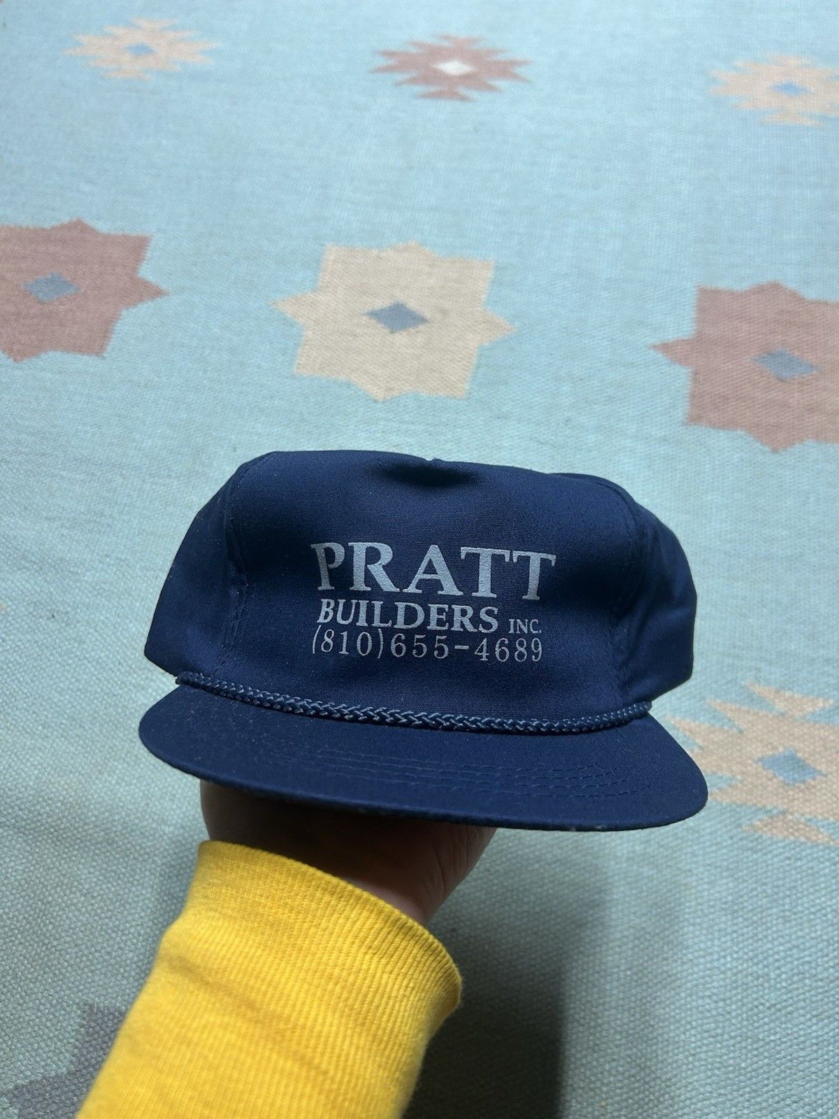 Vintage Vintage SnapBack hat Pratt Builders Michigan construction Size ONE SIZE - 2 Thumbnail