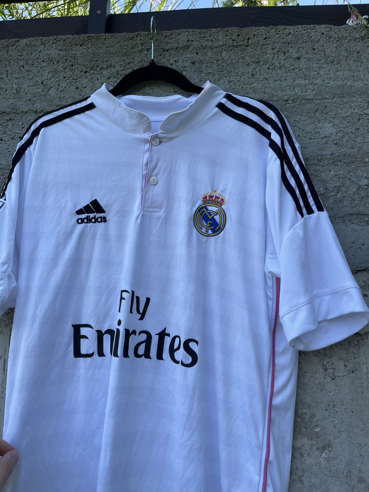 Adidas Adidas Real Madrid Sergio Ramos White Jersey Size US XL / EU 56 / 4 - 12 Thumbnail
