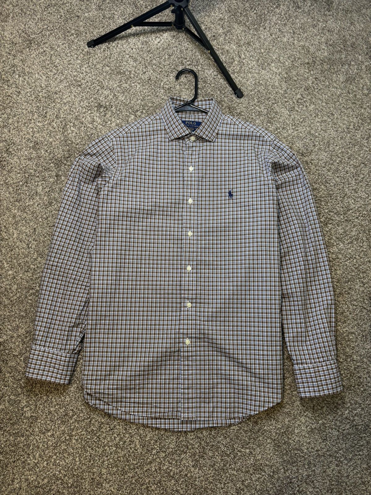Polo Ralph Lauren Polo Ralph Lauren Men's Classic-Fit Gingham Oxford Shirt Size US M / EU 48-50 / 2 - 1 Thumbnail