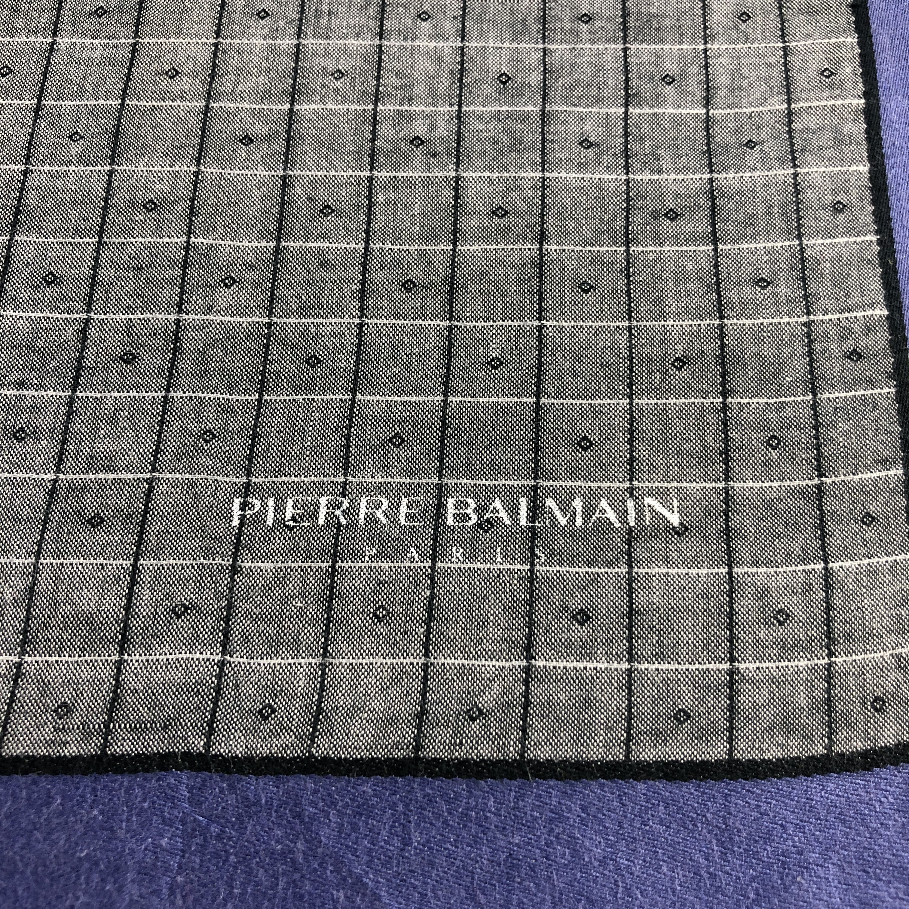 Pierre Balmain × Vintage Pierre Balmain Handkerchief Neckerchief Bandana H2421 Size ONE SIZE - 4 Thumbnail